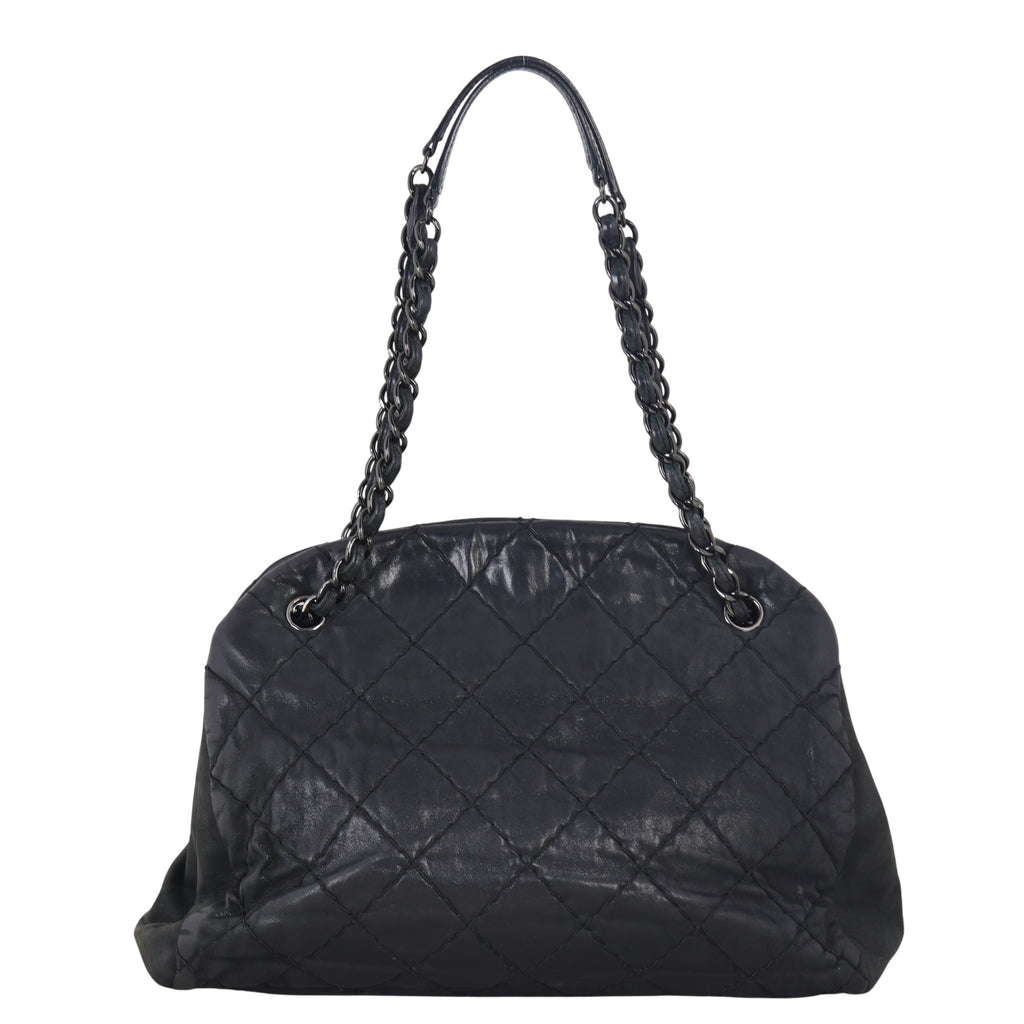 Chanel Just Mademoiselle Bowler Bag Iridescent