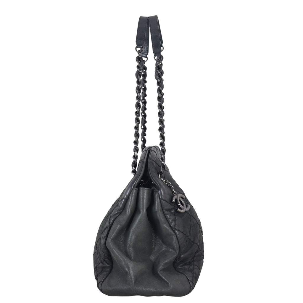 Chanel Just Mademoiselle Bowler Bag Iridescent
