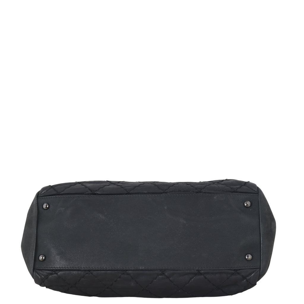 Chanel Just Mademoiselle Bowler Bag Iridescent