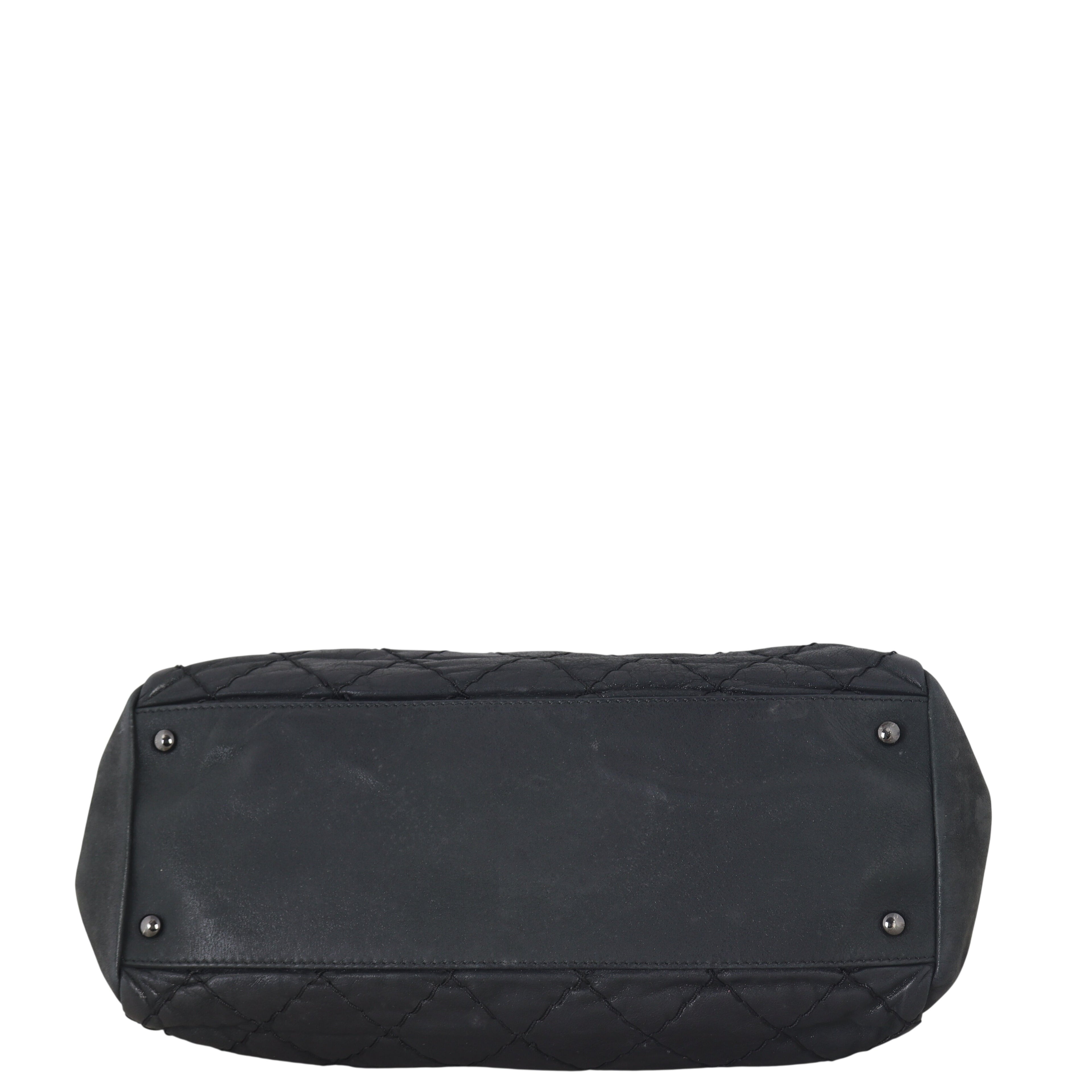 Chanel Just Mademoiselle Bowler Bag Iridescent