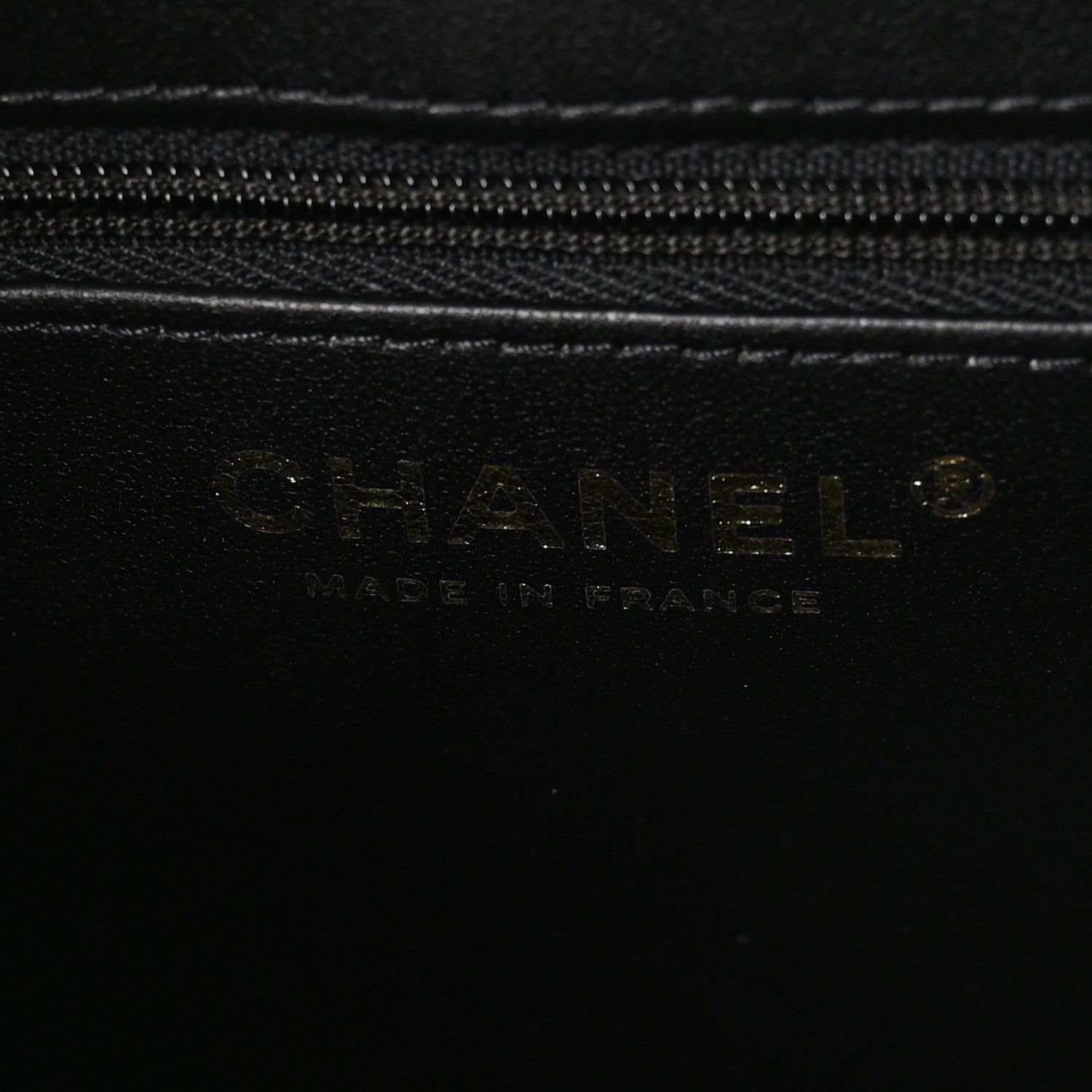 Shiny Aged Calfskin Quilted Nano Kelly Shopper Black