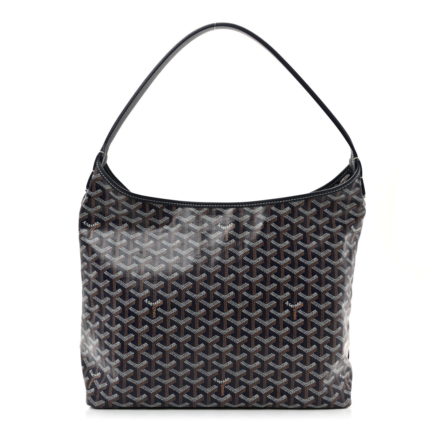 Goyardine Boheme Hobo Navy Blue