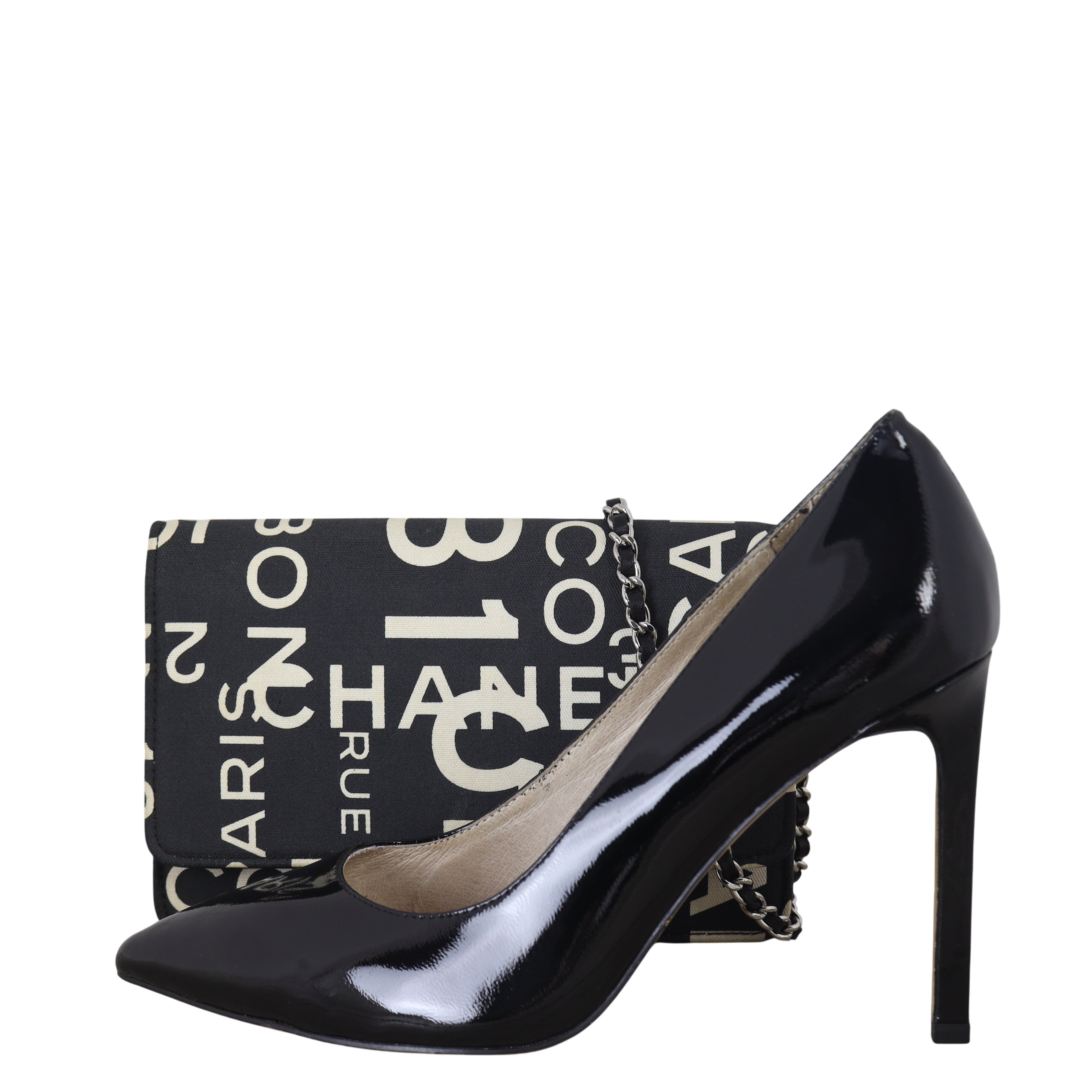 Chanel 31 Rue Cambon Canvas Wallet on Chain