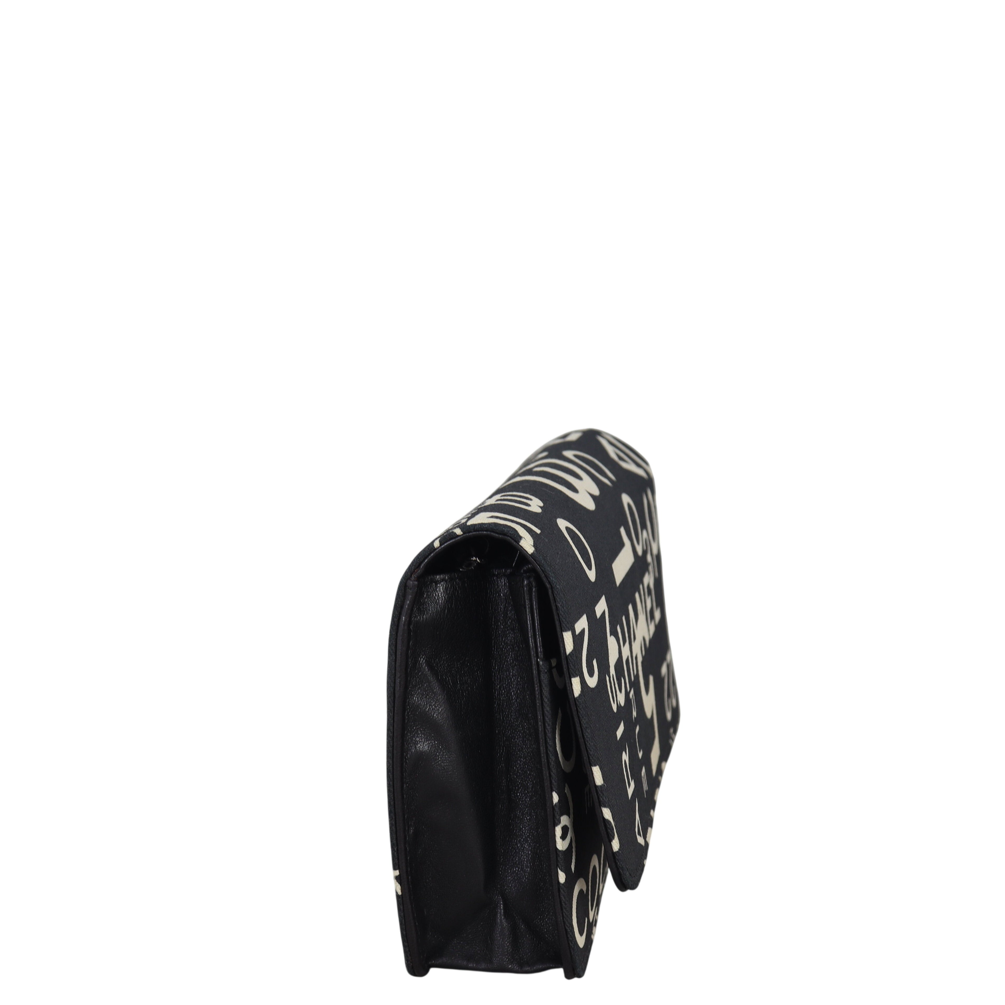 Chanel 31 Rue Cambon Canvas Wallet on Chain