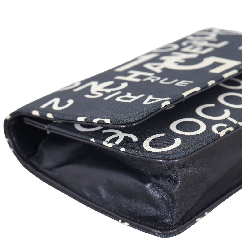 Chanel 31 Rue Cambon Canvas Wallet on Chain