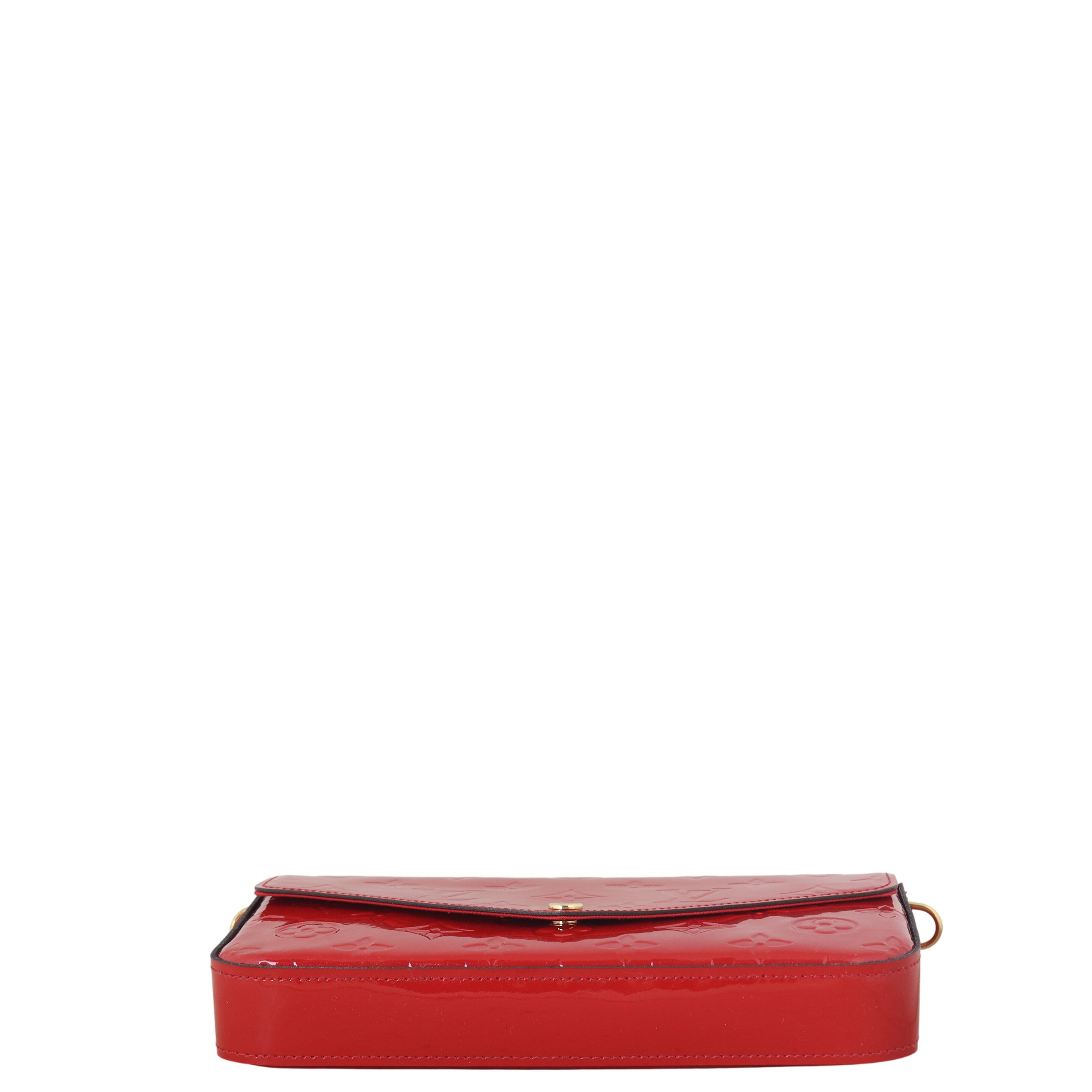 Louis Vuitton Pochette Felicie Monogram Vernis