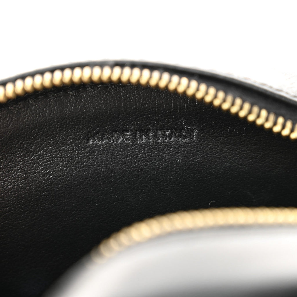 Smooth Calfskin Cuir Triomphe Oval Bag Black