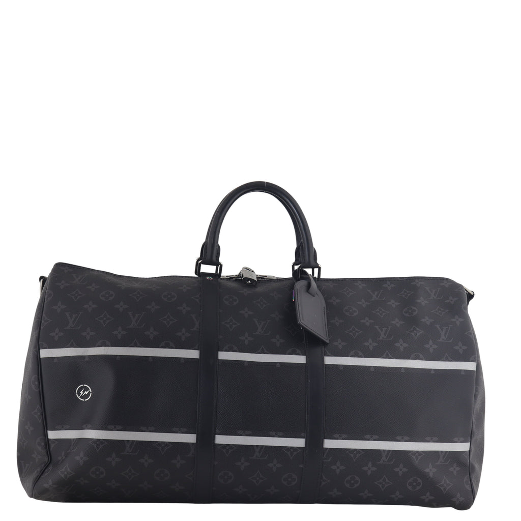 Louis Vuitton x Fragment Keepall 55 Bandouliere Monogram Eclipse