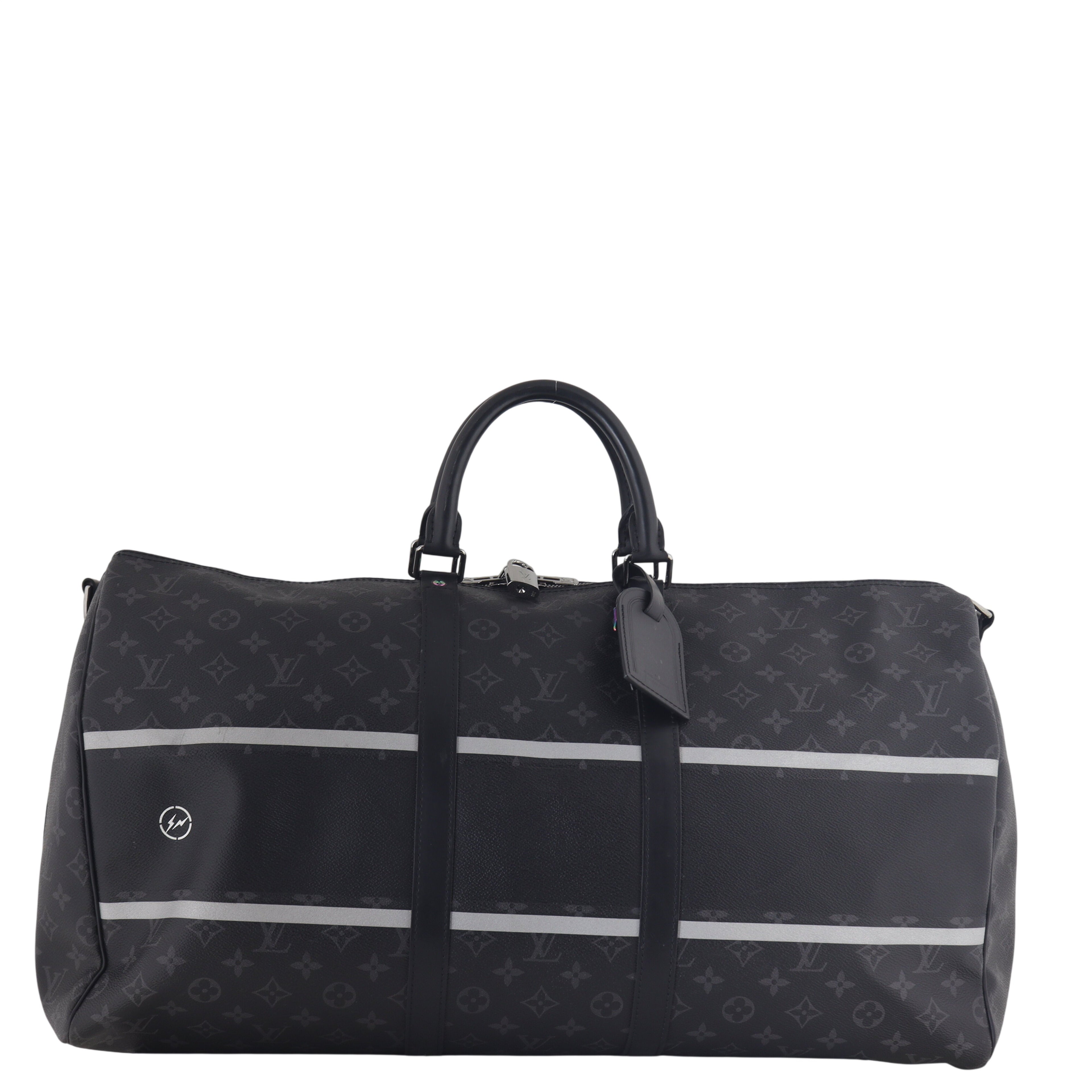 Louis Vuitton x Fragment Keepall 55 Bandouliere Monogram Eclipse