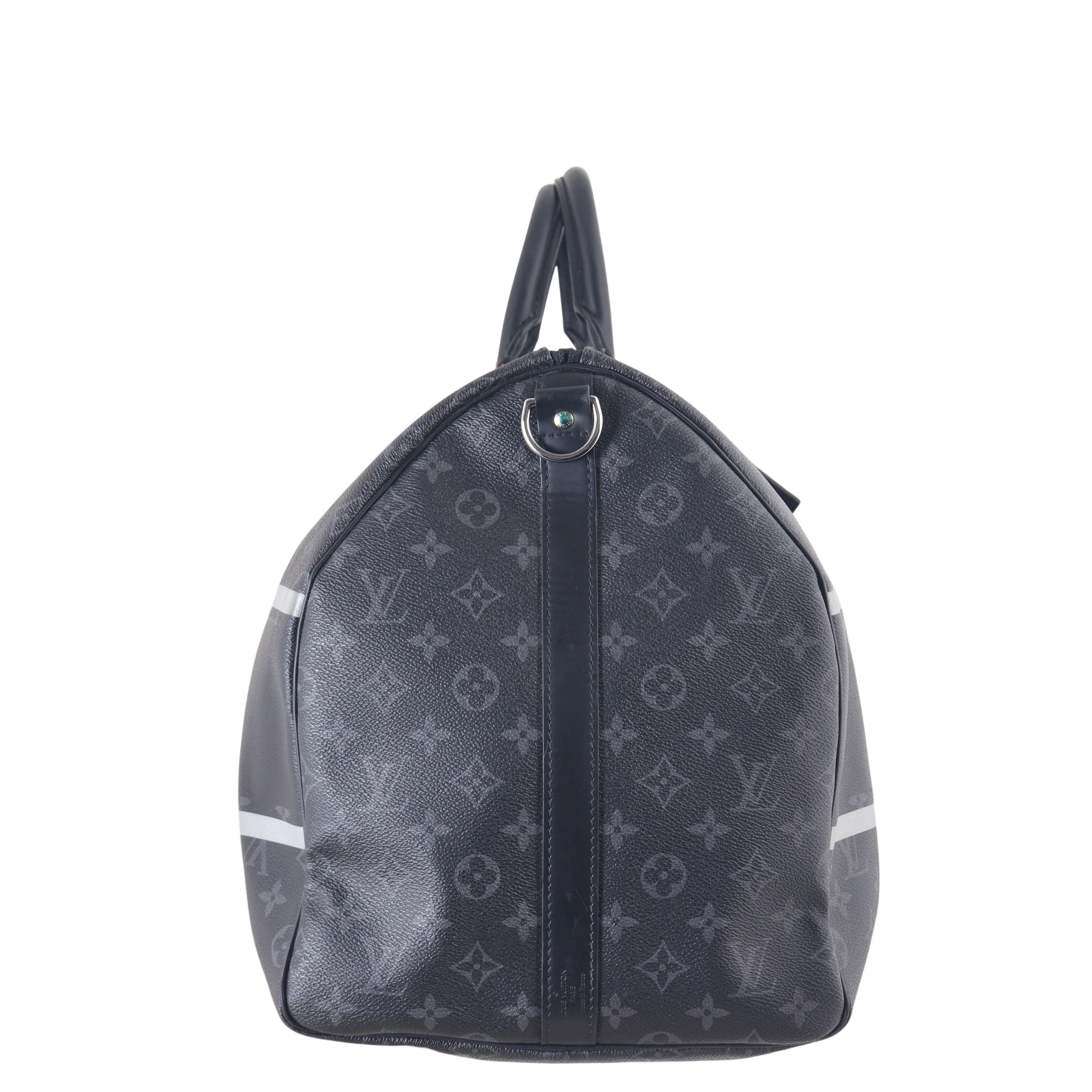 Louis Vuitton x Fragment Keepall 55 Bandouliere Monogram Eclipse