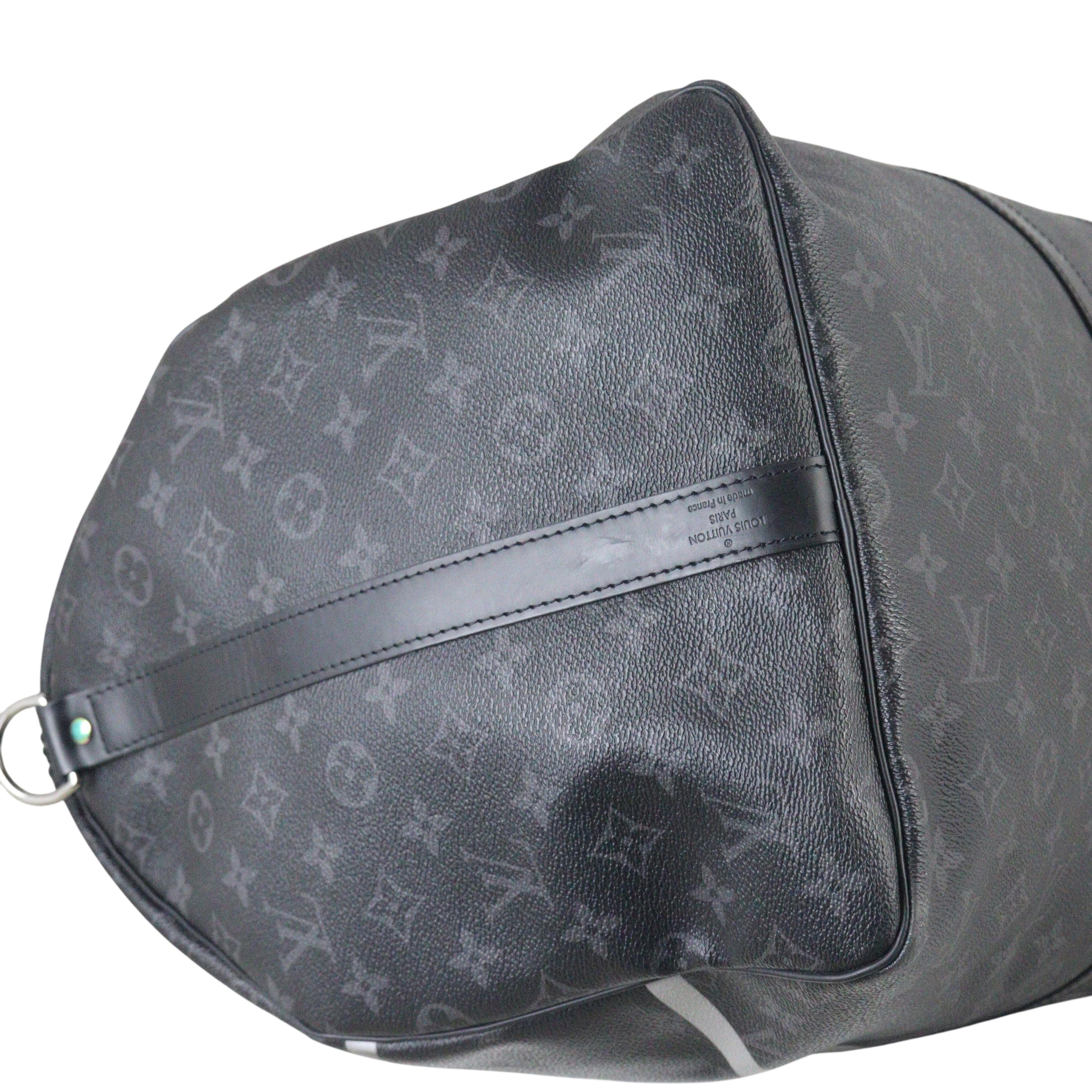 Louis Vuitton x Fragment Keepall 55 Bandouliere Monogram Eclipse