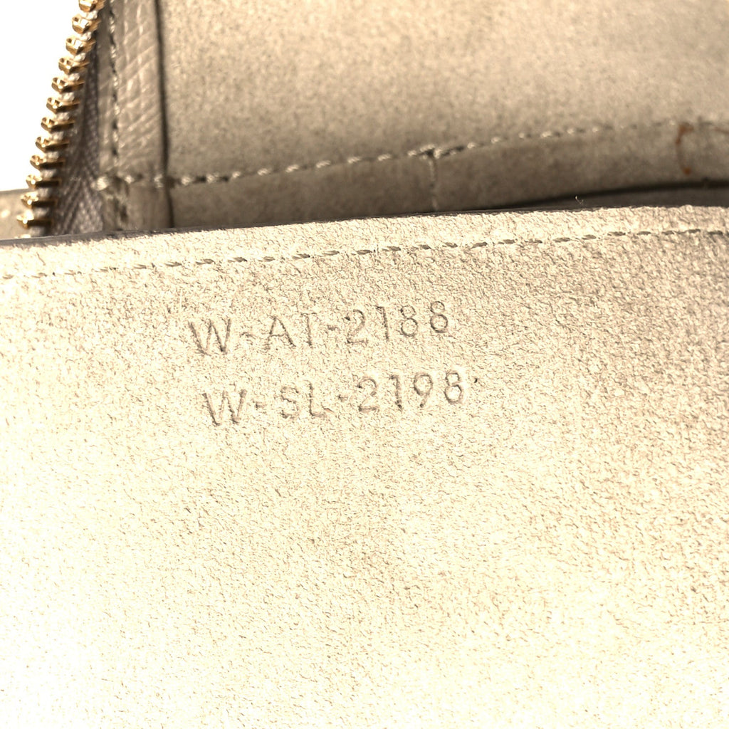 Grained Calfskin Nano Belt Bag Light Taupe