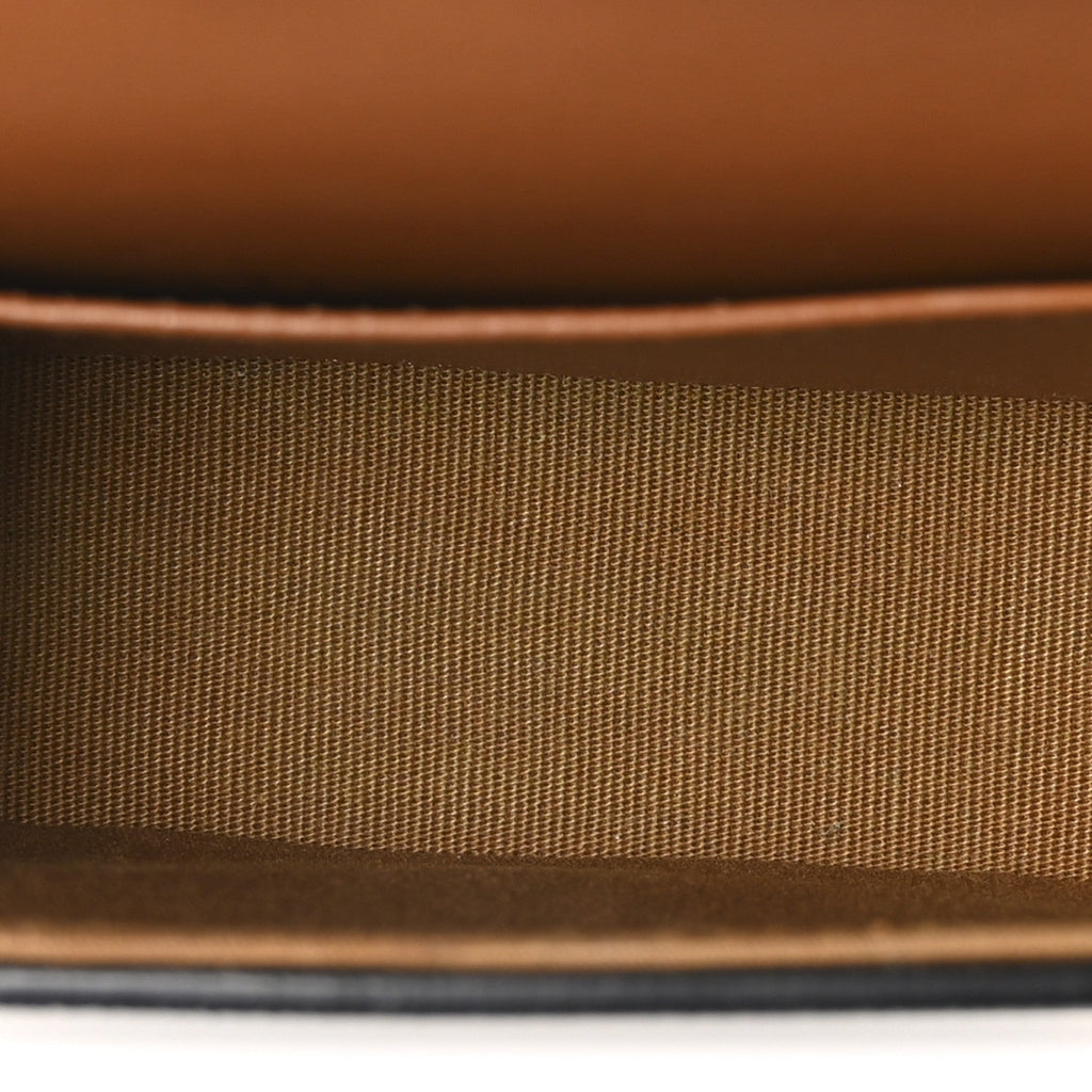 Triomphe Canvas Calfskin Mini Triomphe Tan