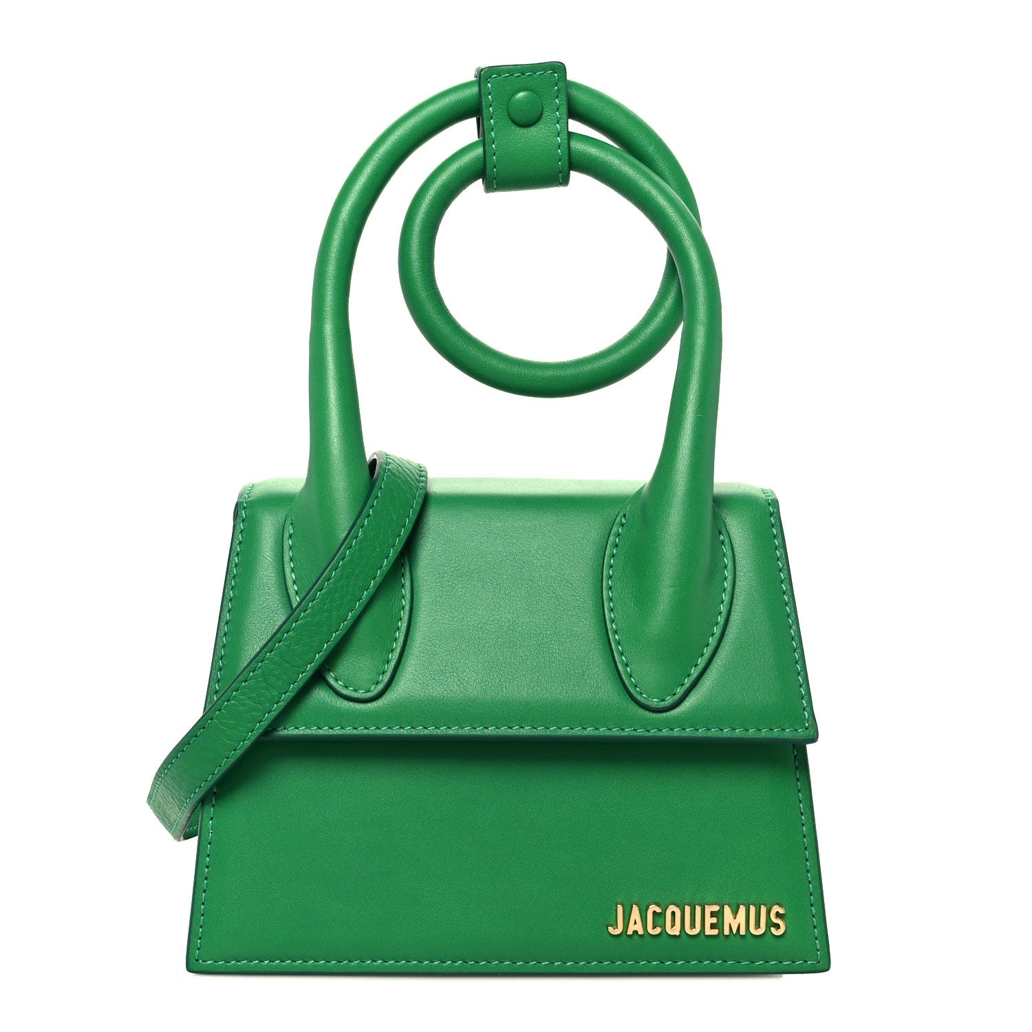 Calfskin Le Chiquito Noeud Green
