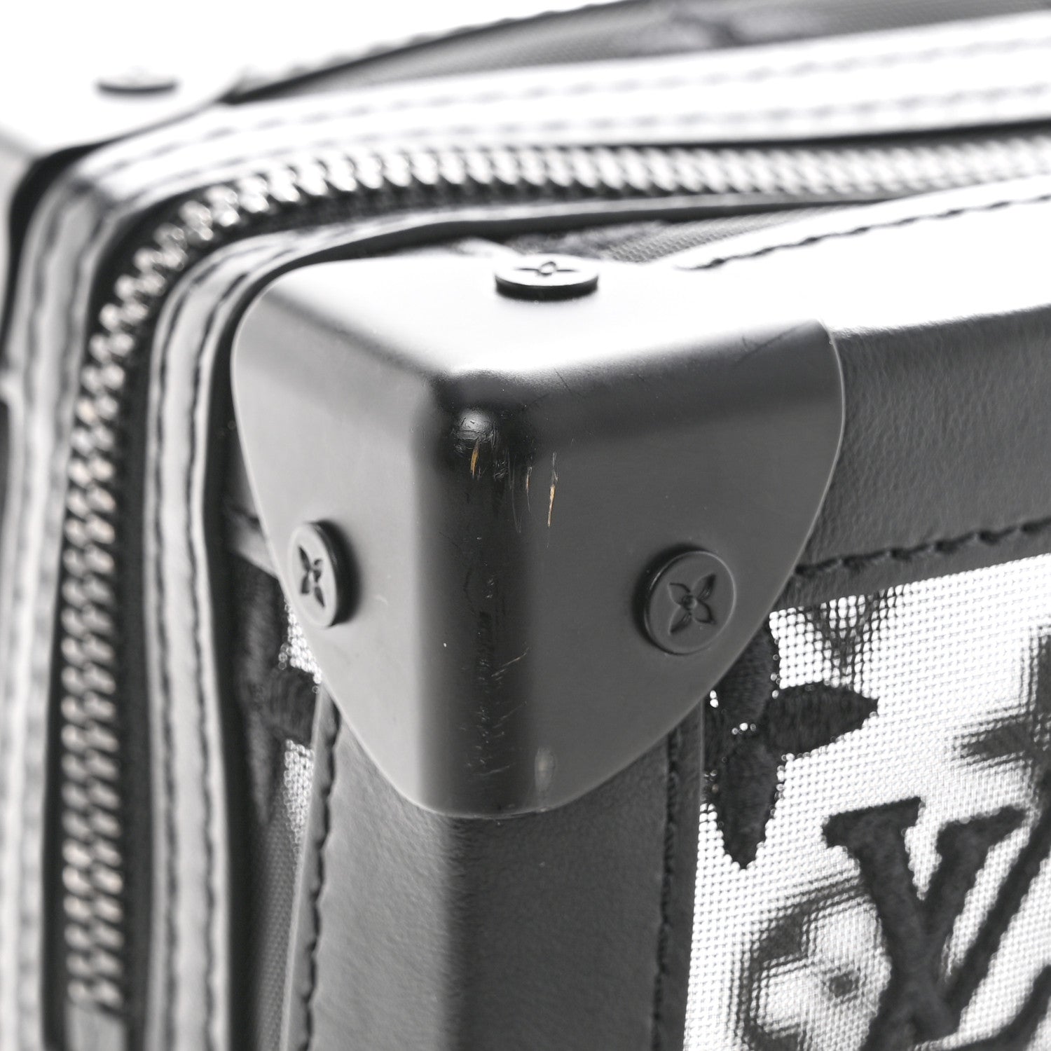 Monogram See Through Soft Trunk Black