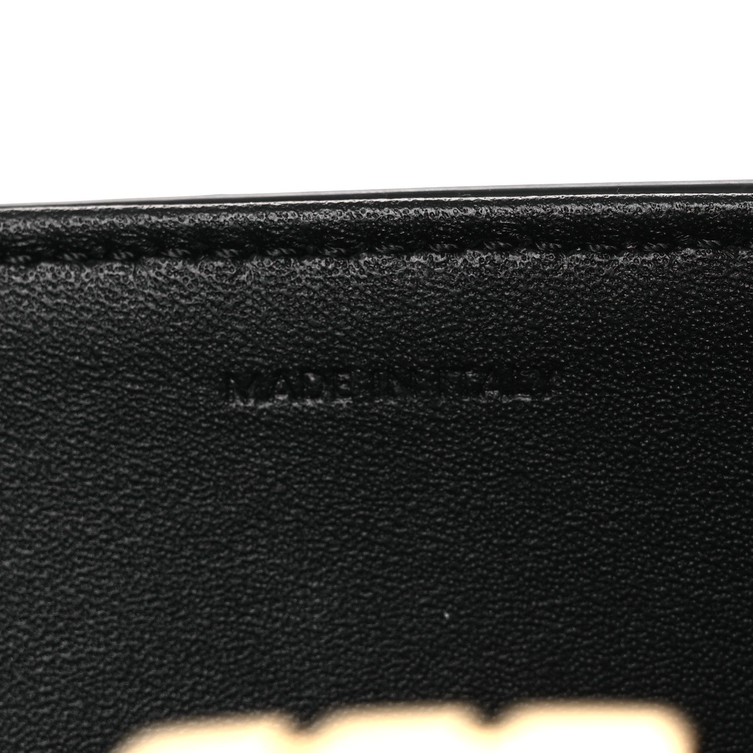 Shiny Calfskin Medium Triomphe Black