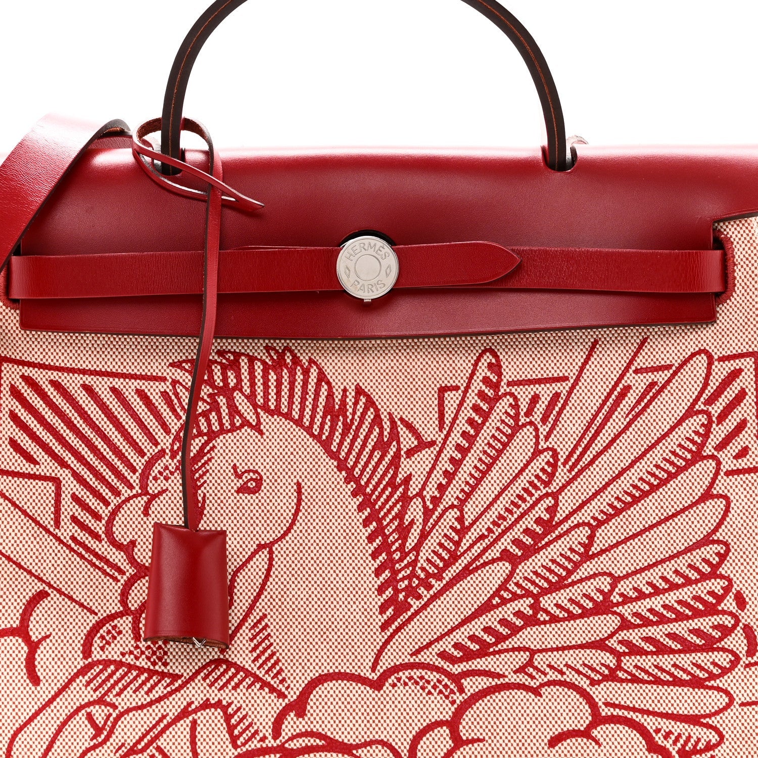 Vache Hunter Toile Pegase Pop Herbag Zip Retourne 31 PM Rouge Piment
