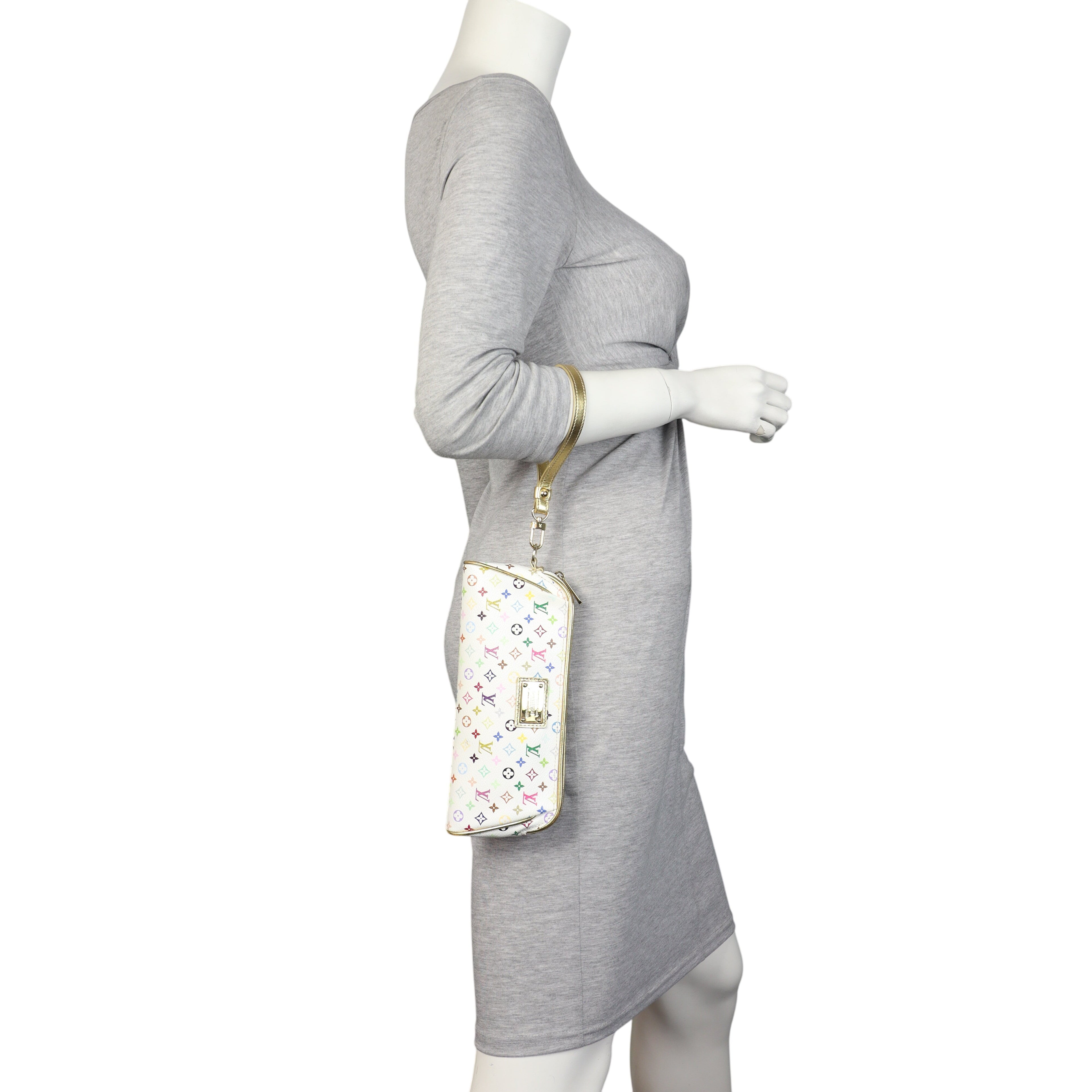 Louis Vuitton Kate Clutch Monogram Multicolore