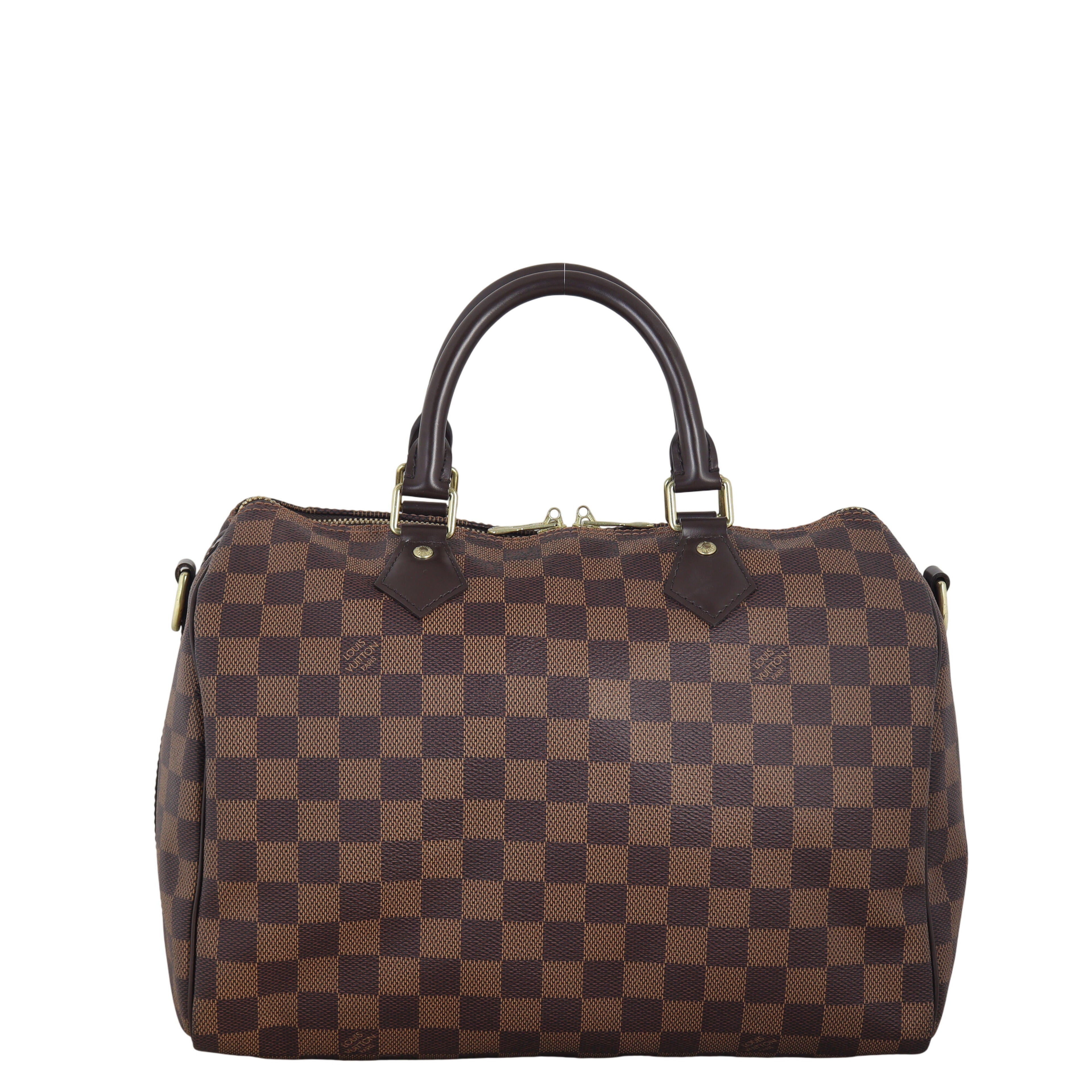Louis Vuitton Speedy 30 Bandouliere Damier Ebene