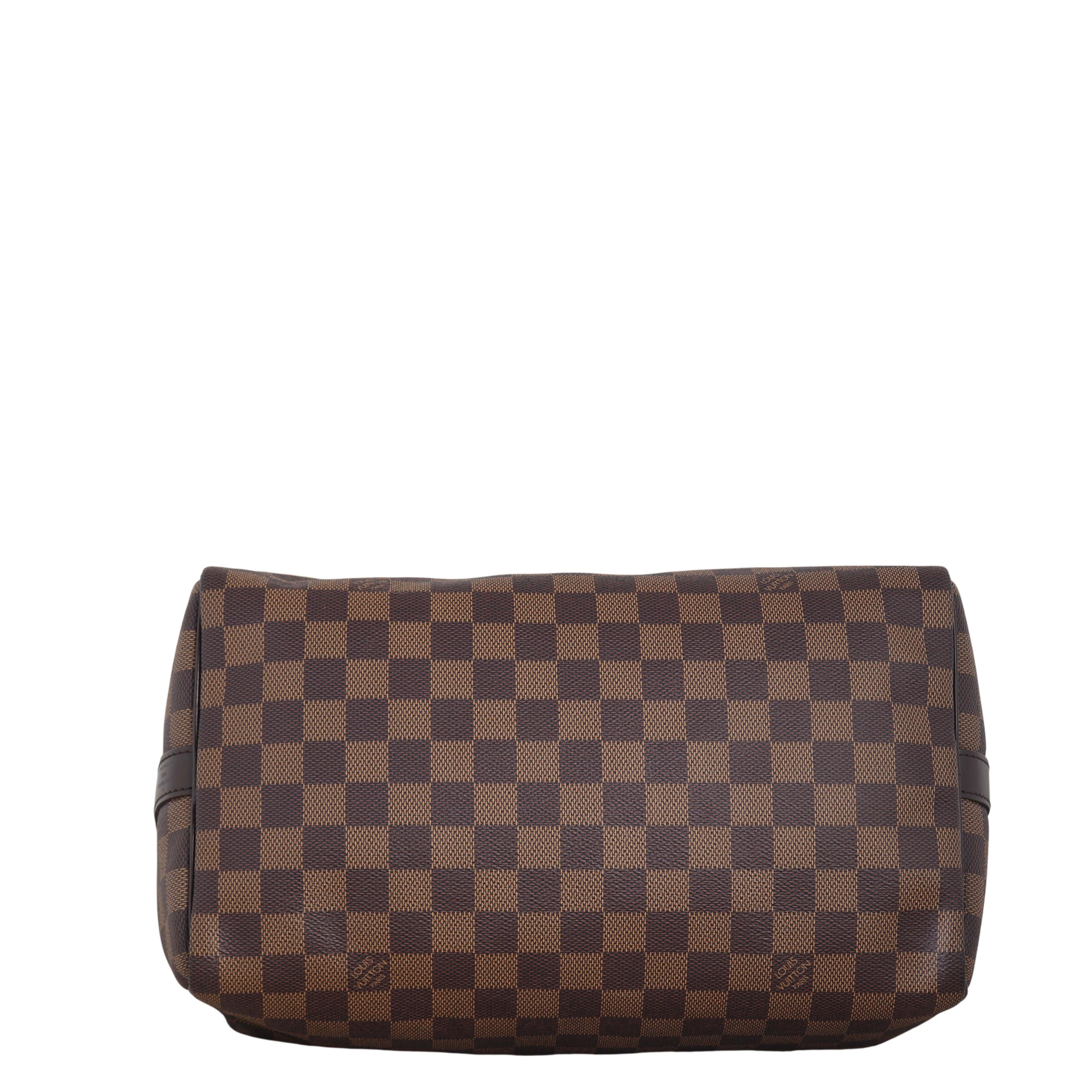 Louis Vuitton Speedy 30 Bandouliere Damier Ebene