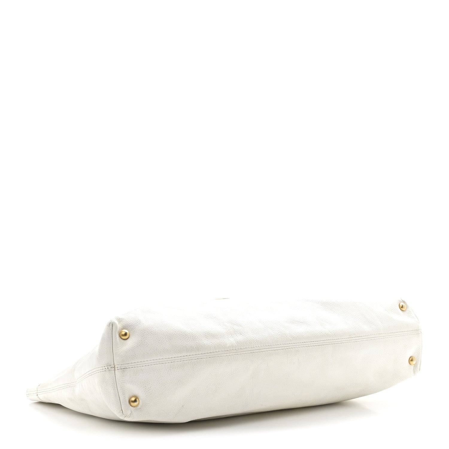 Caviar CC Timeless Tote White