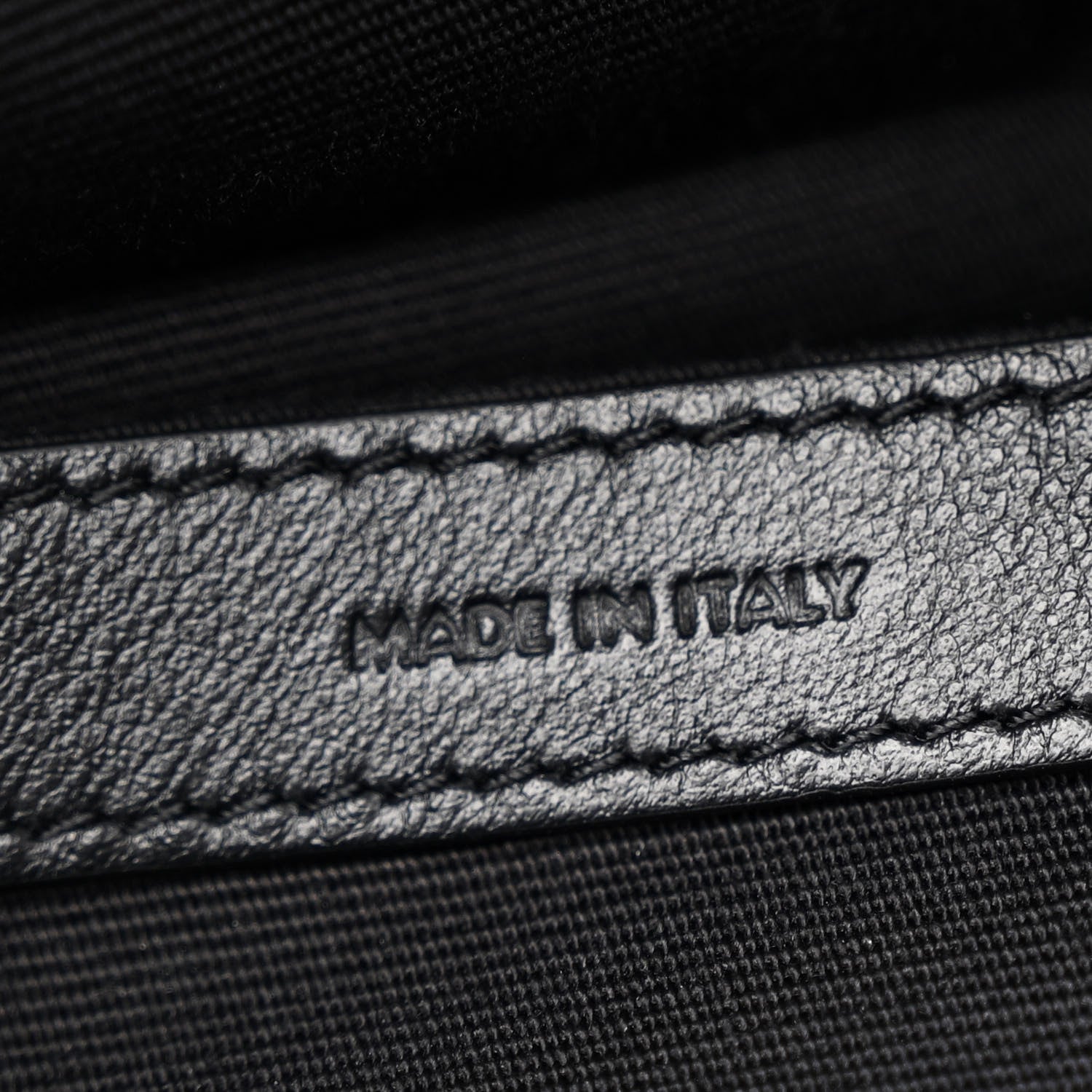 Triomphe Canvas XL Calfskin Backpack Black