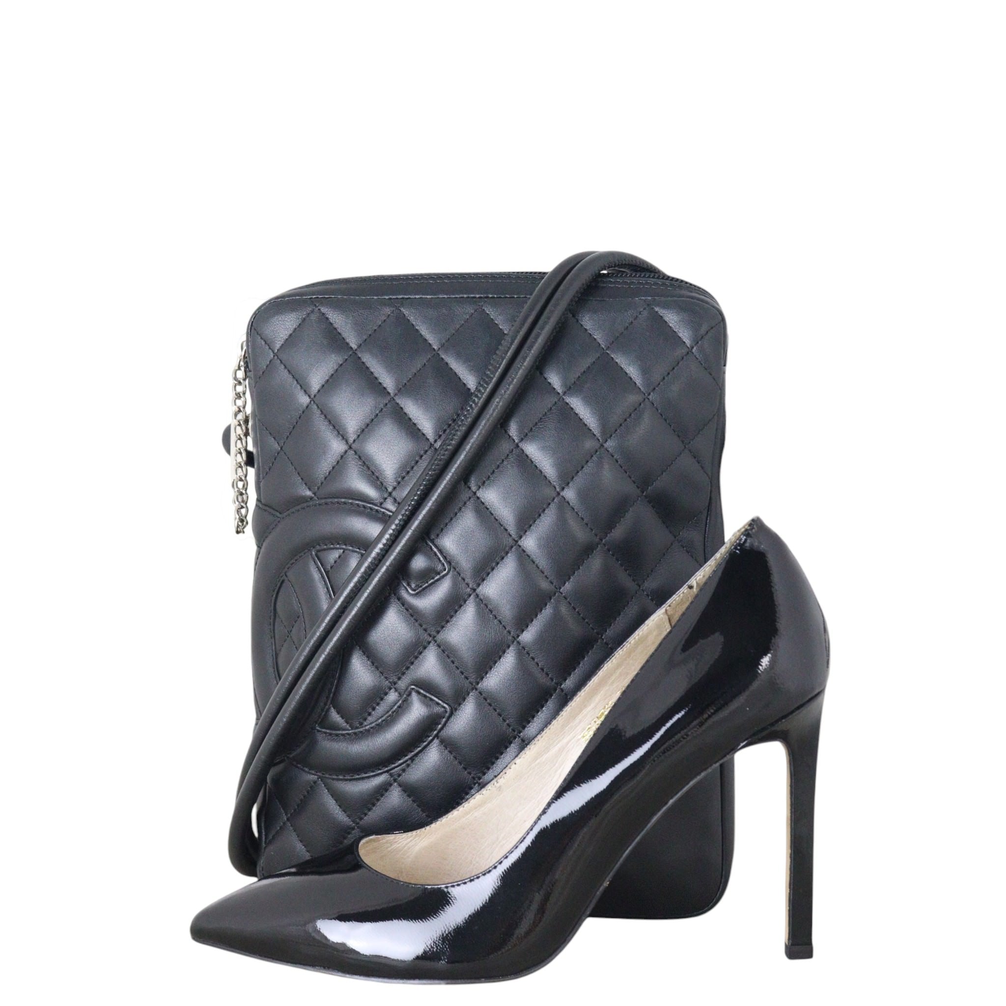 Chanel Ligne Cambon Messenger Tote