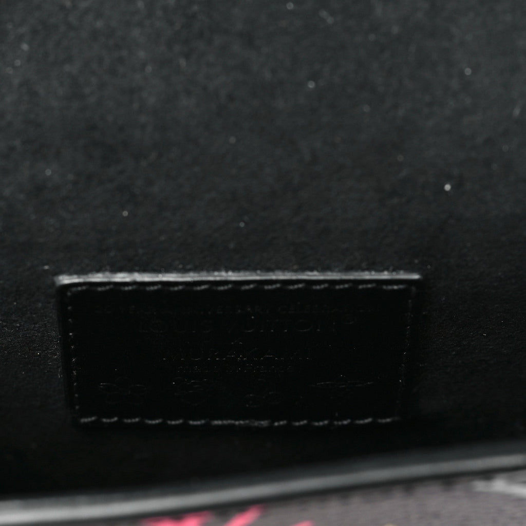 LV X TM Monogram Multicolor Phone Pouch Metis Black