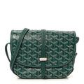 Goyardine Belvedere II PM Messenger Bag Green