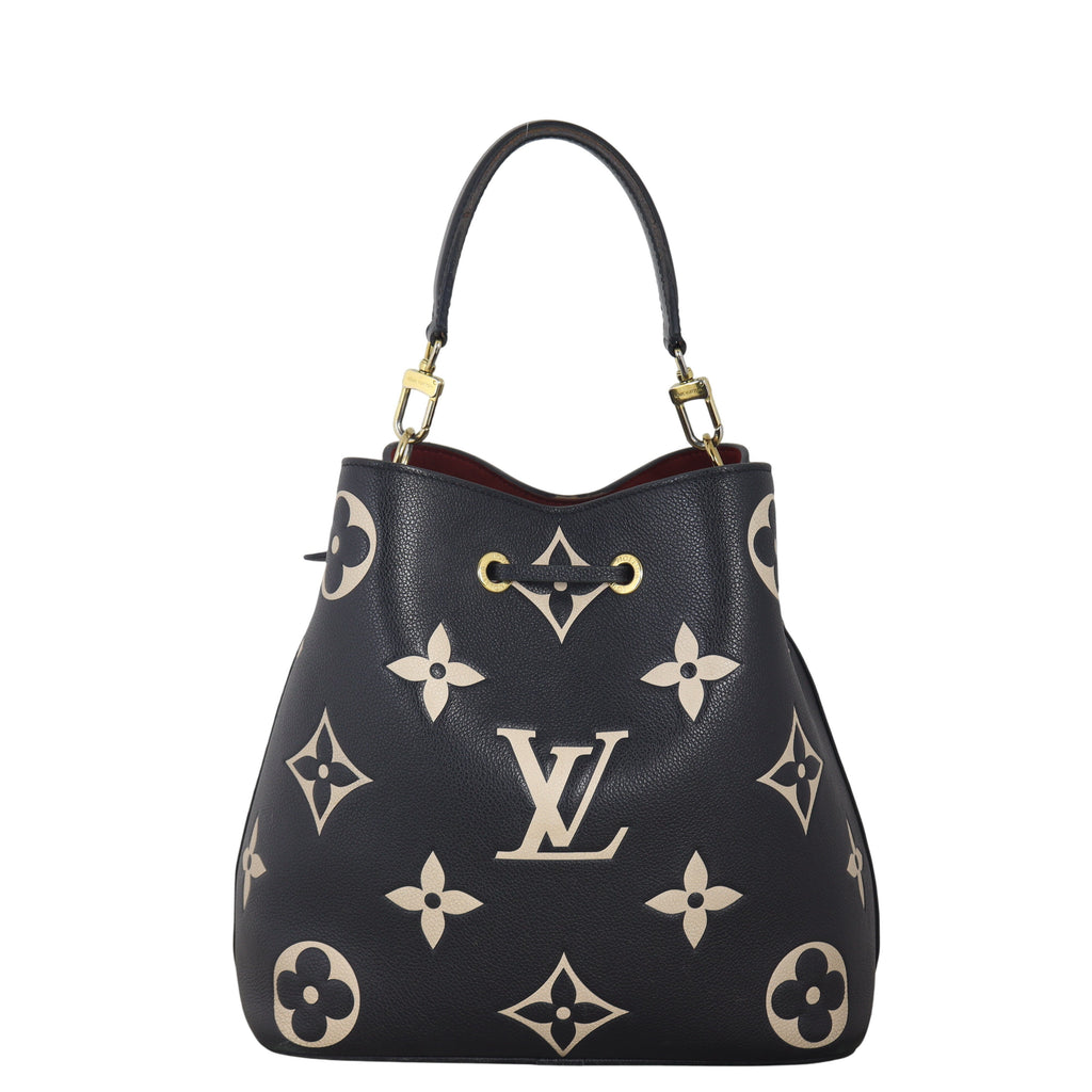 Louis Vuitton NeoNoe MM Monogram Empreinte Giant Bicolour