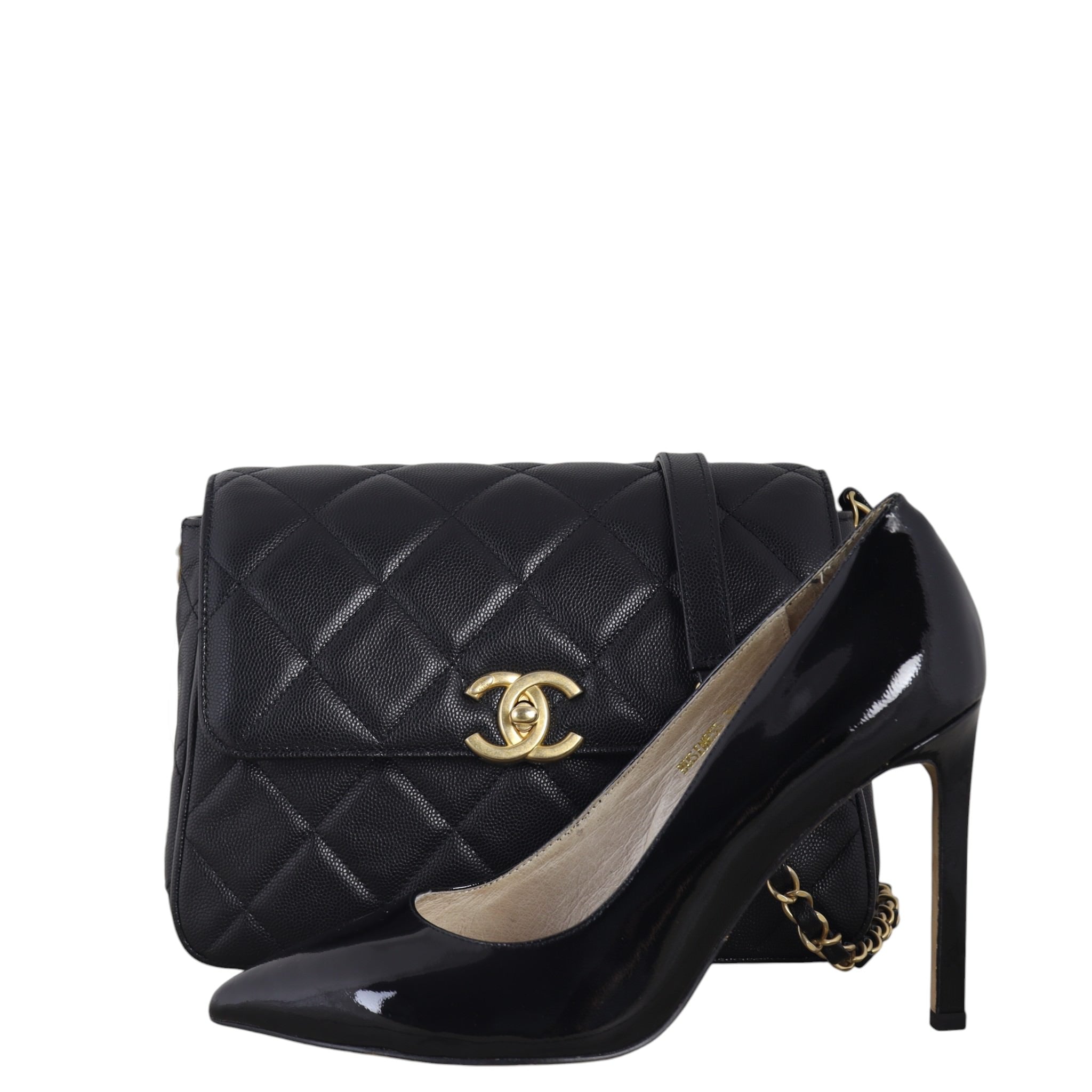Chanel CC Mini Flap Shoulder Bag