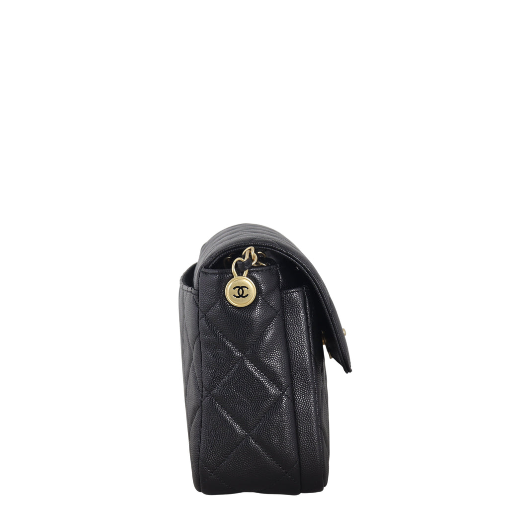 Chanel CC Mini Flap Shoulder Bag