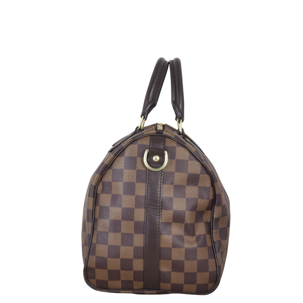 Louis Vuitton Speedy 30 Bandouliere Damier Ebene