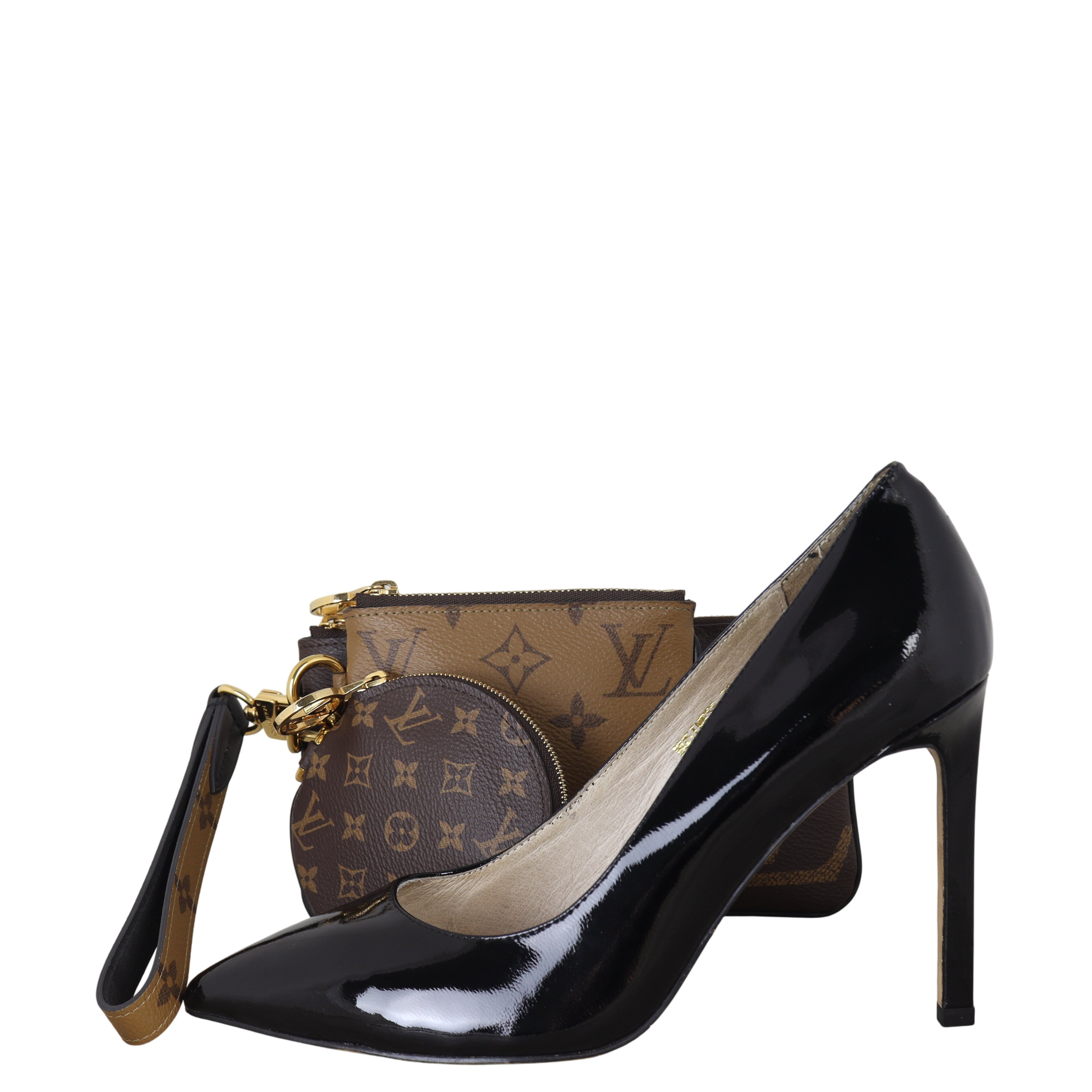 Louis Vuitton Trio Pouch Reverse Monogram