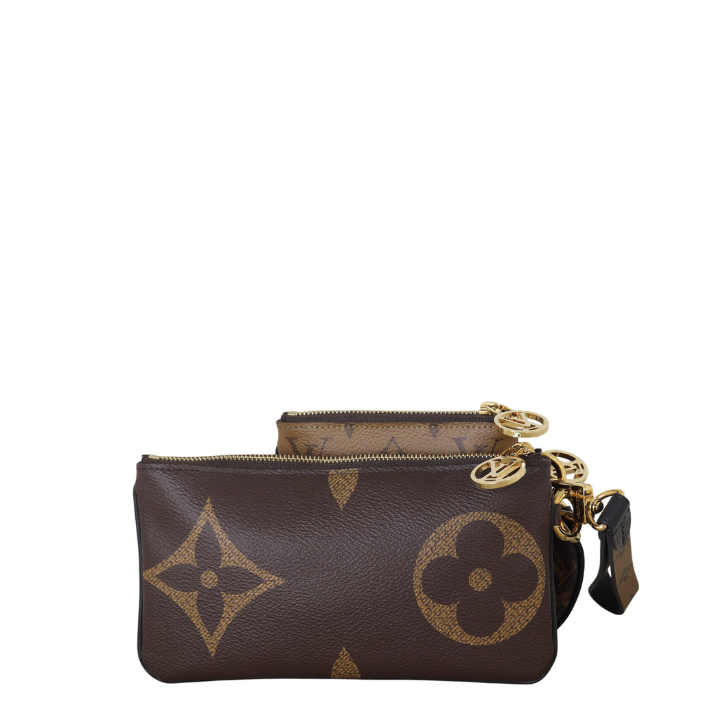 Louis Vuitton Trio Pouch Reverse Monogram
