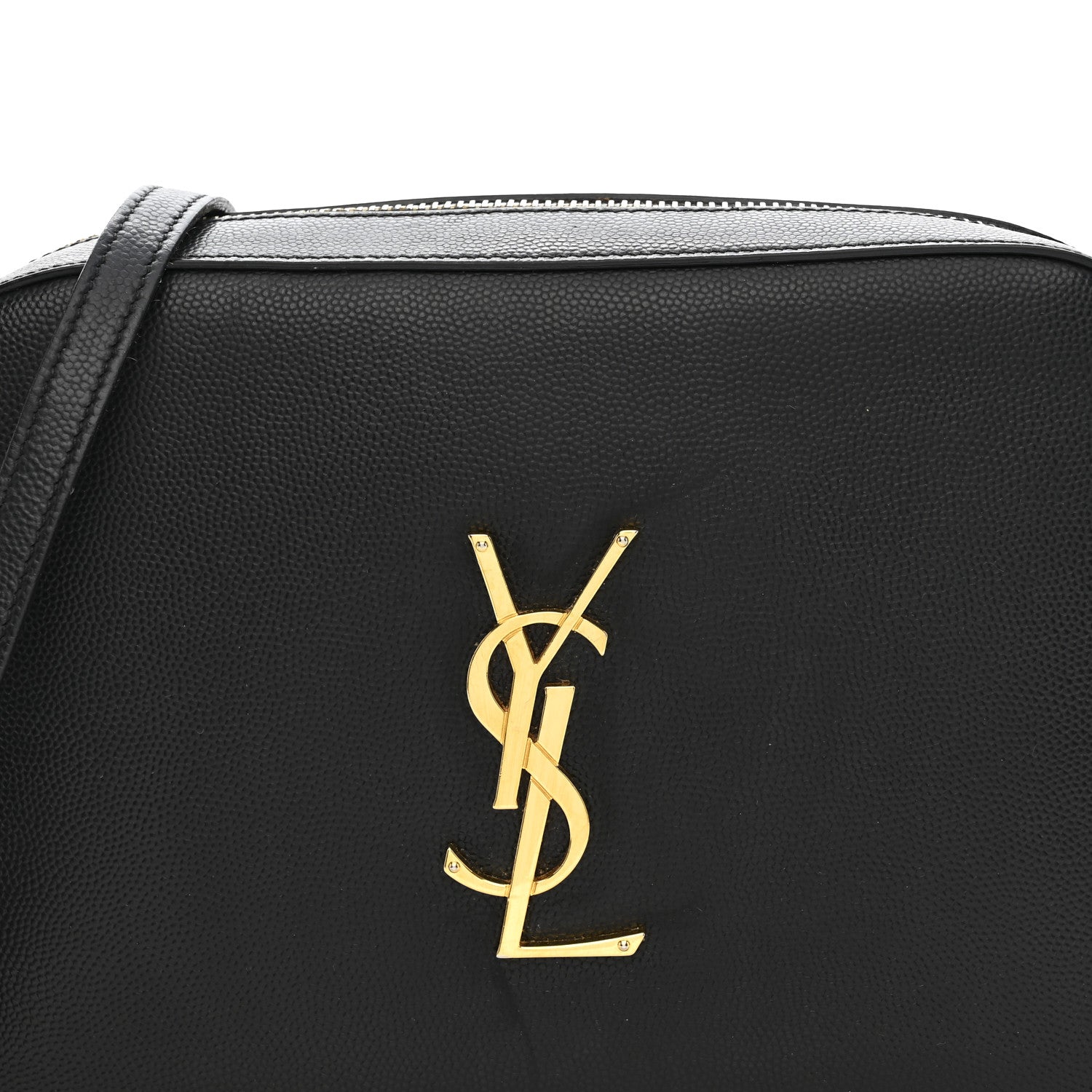 Grain De Poudre Medium Classic Monogram Camera Bag Black