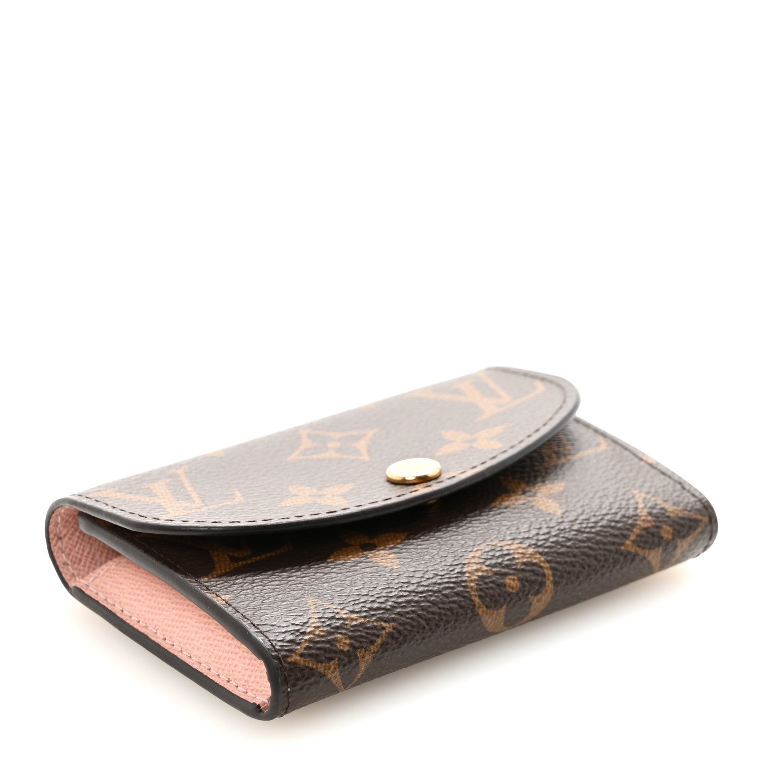 Monogram Rosalie Coin Purse Rose Ballerine