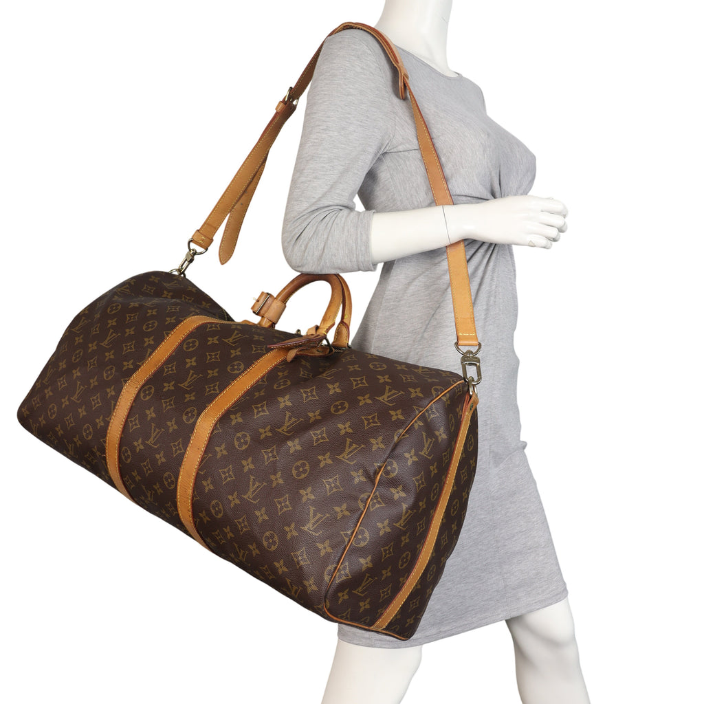 Louis Vuitton Keepall 55 Bandouliere Monogram