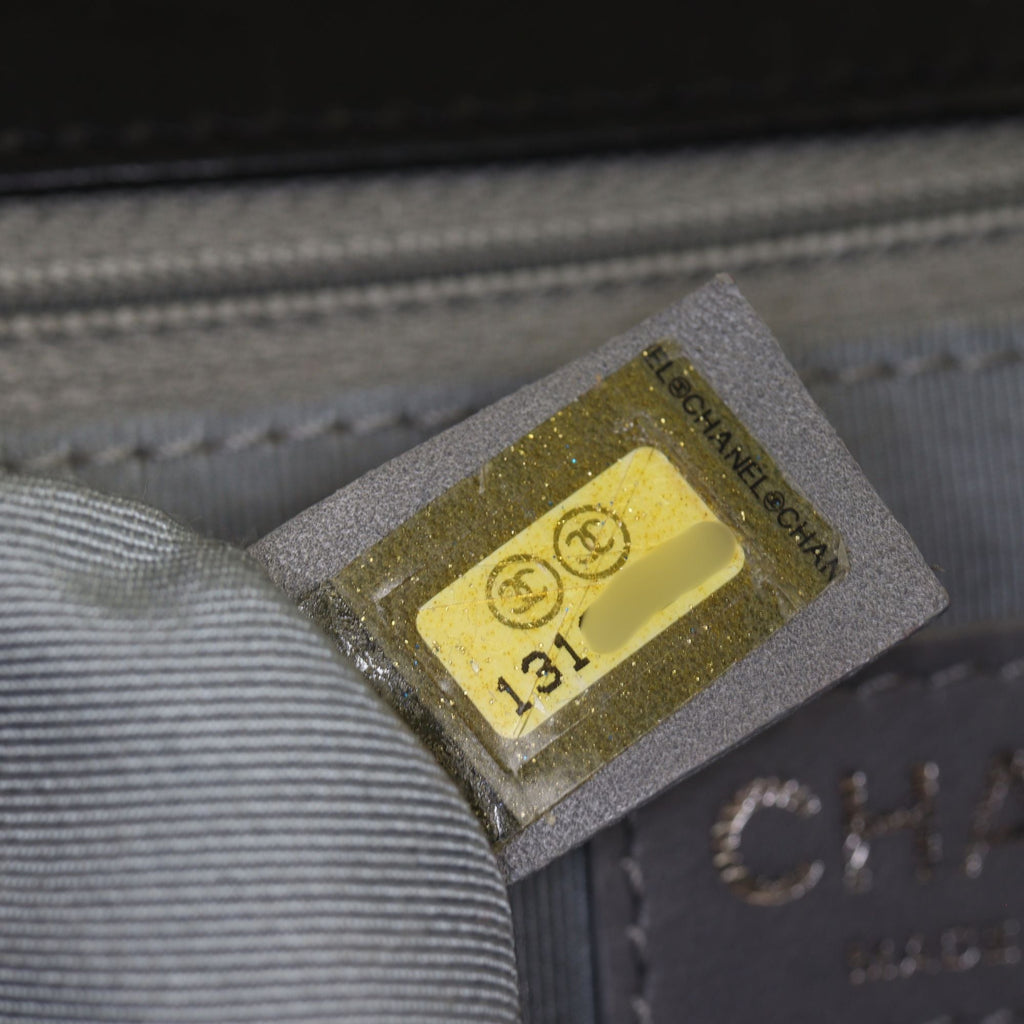 Chanel CC Vinyl Lipstick Ligne Flap Bag