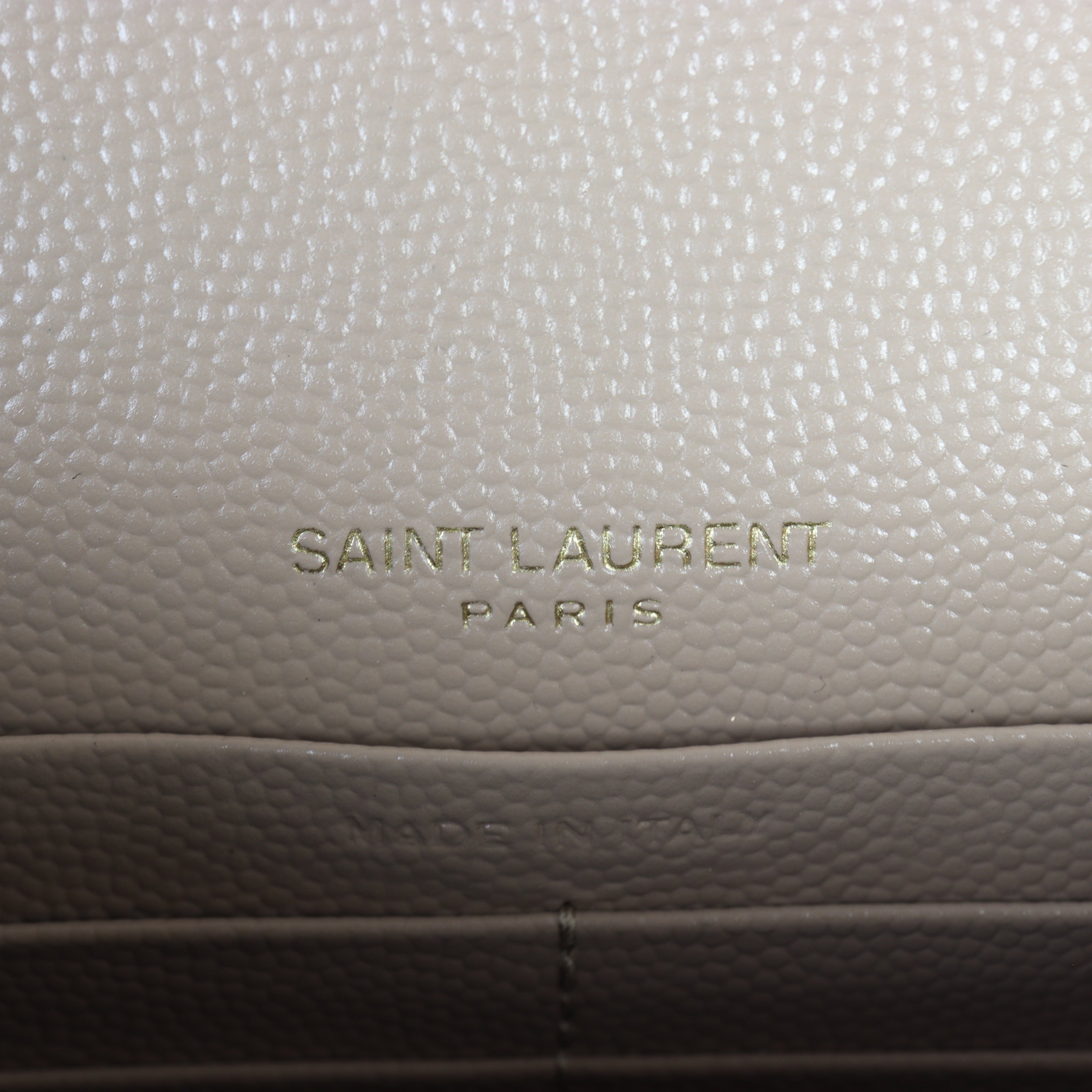 Saint Laurent Cassandre Envelope Chain Wallet