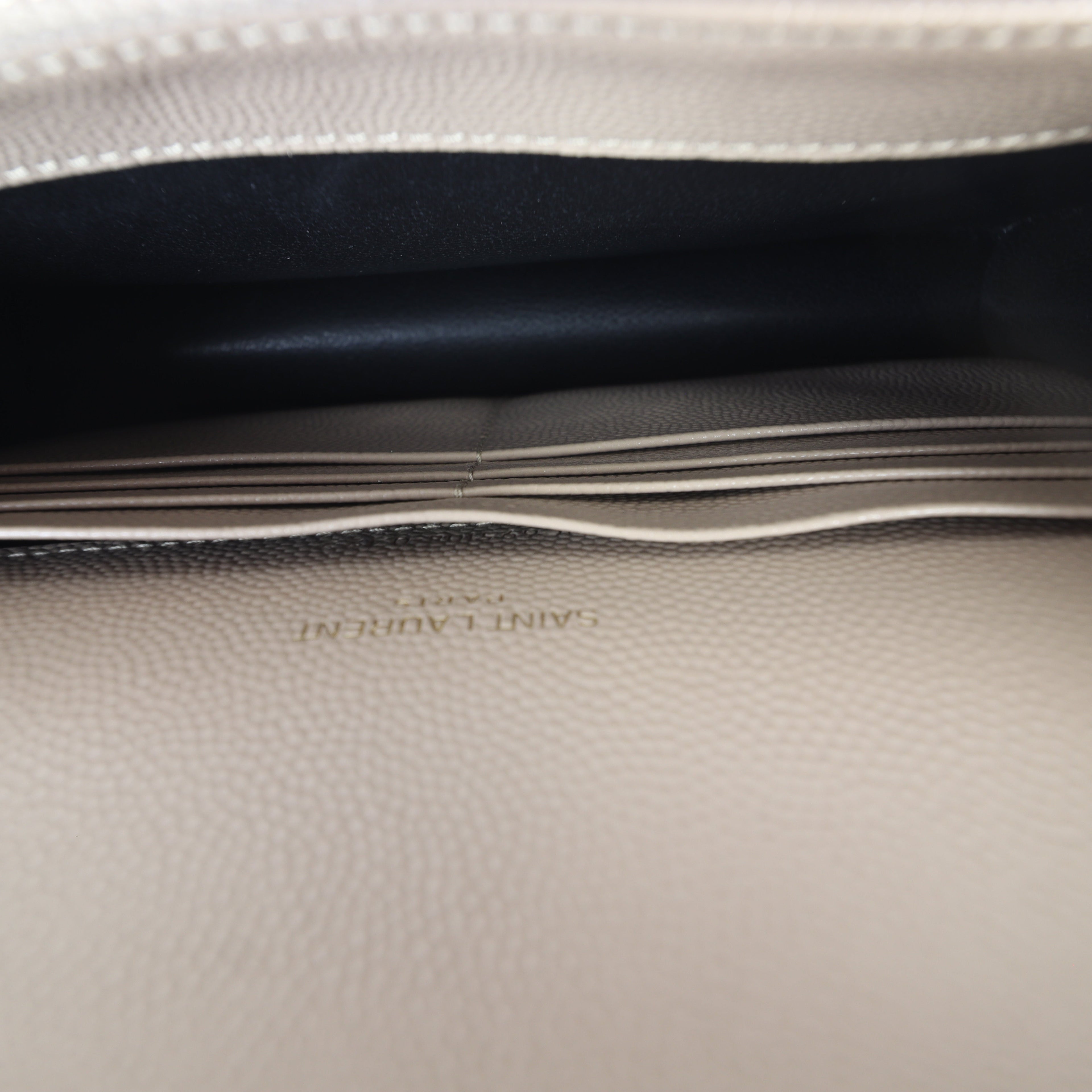 Saint Laurent Cassandre Envelope Chain Wallet