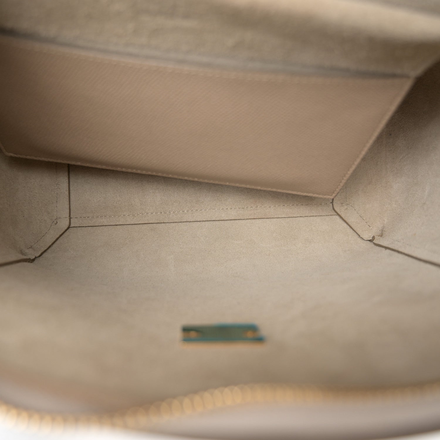 Grained Calfskin Micro Belt Bag Light Taupe