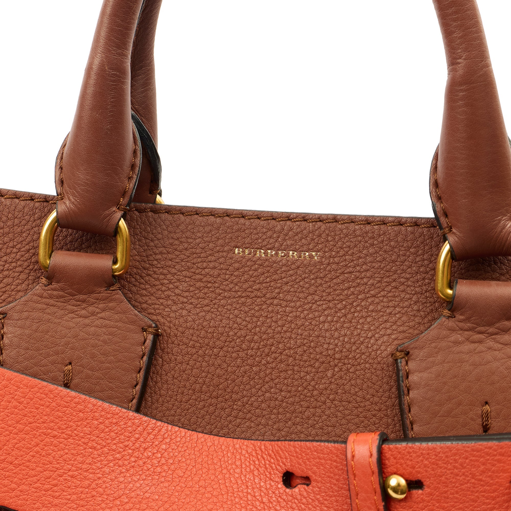 Burberry Tote Belt Bag - Medium in Brown, Leather