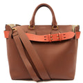 Burberry Tote Belt Bag - Medium in Brown, Leather