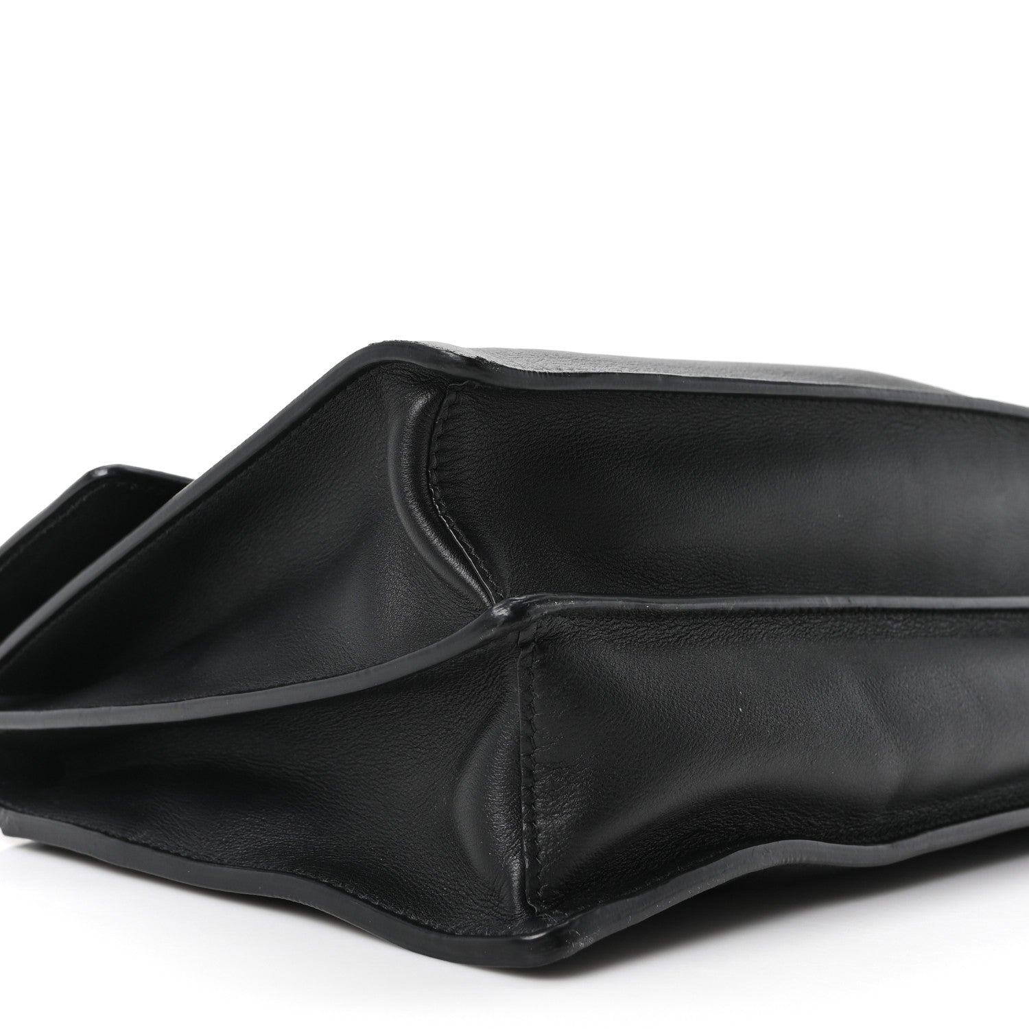 Calfskin Medium Soft Sound Shoulder Bag Black