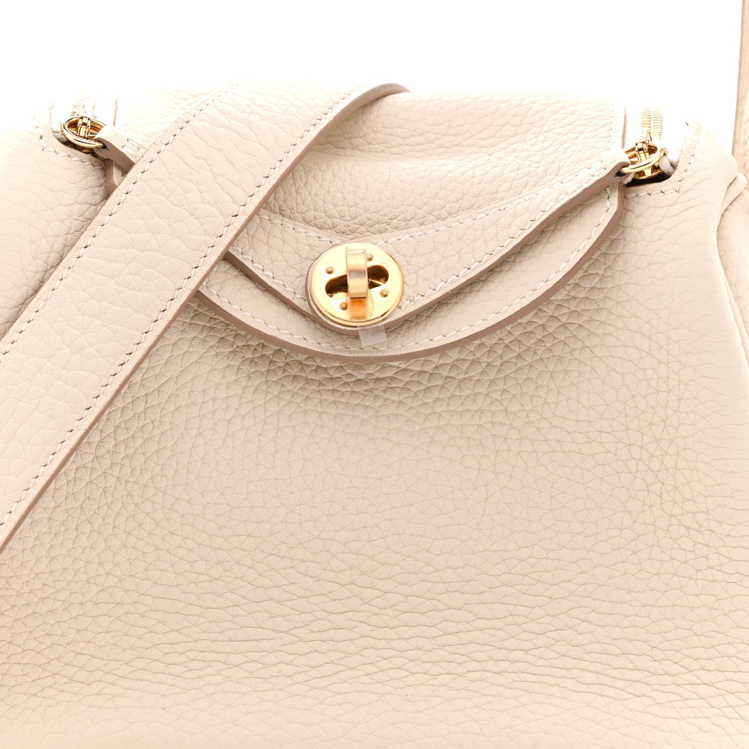 Taurillon Clemence Mini Lindy 20 Craie