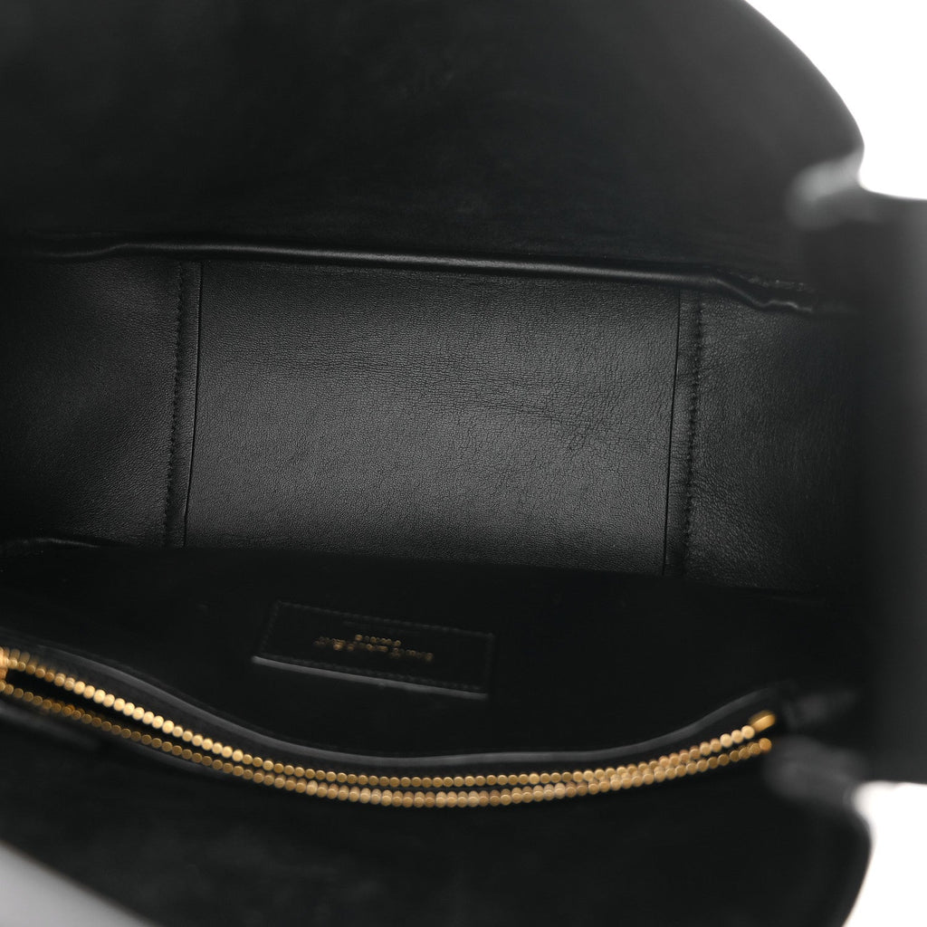 Smooth Calfskin Small Le 5 A 7 Soft Hobo Black