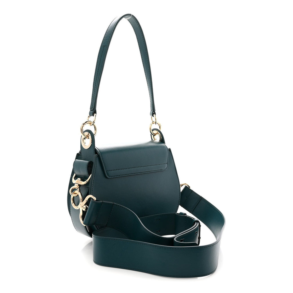Calfskin Small Tess Bag Rain Forest