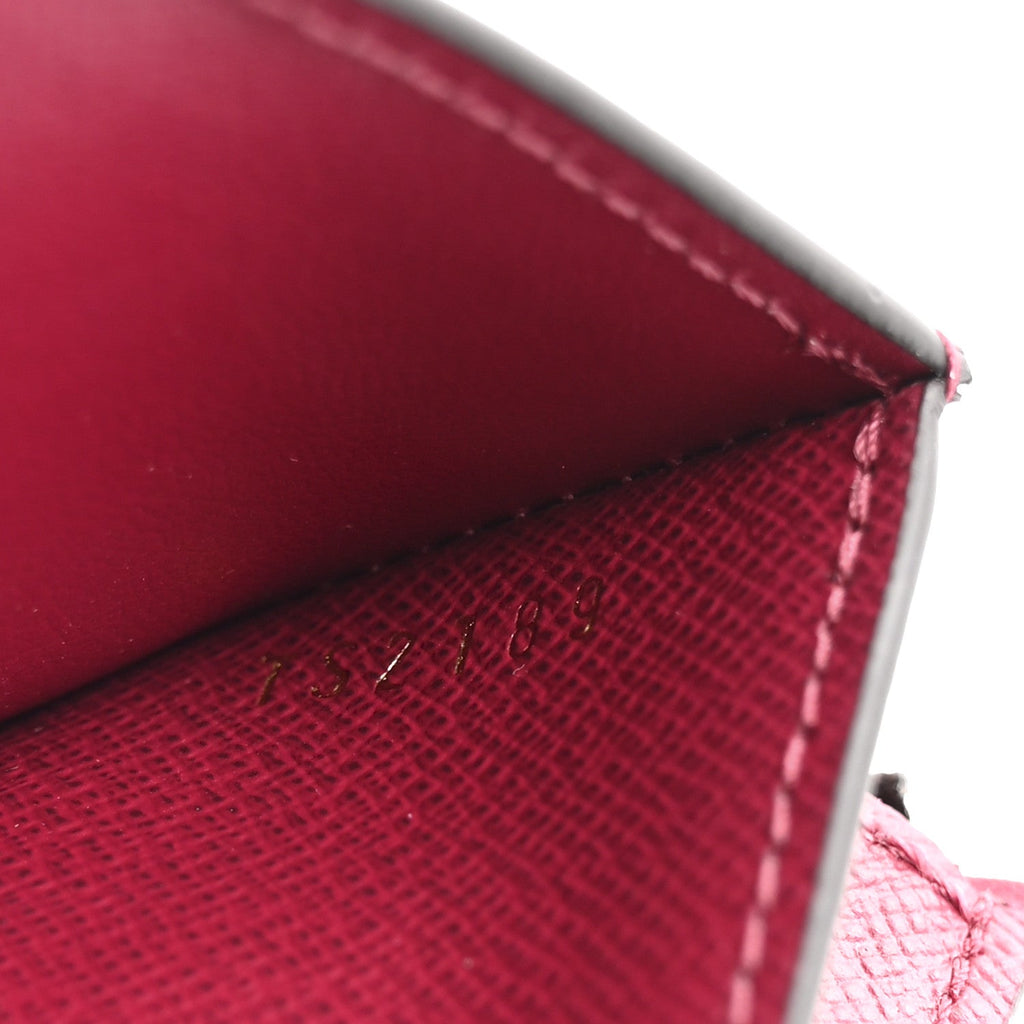 Monogram Zoe Wallet Fuchsia