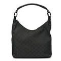 Nylon Monogram Small Hobo Black